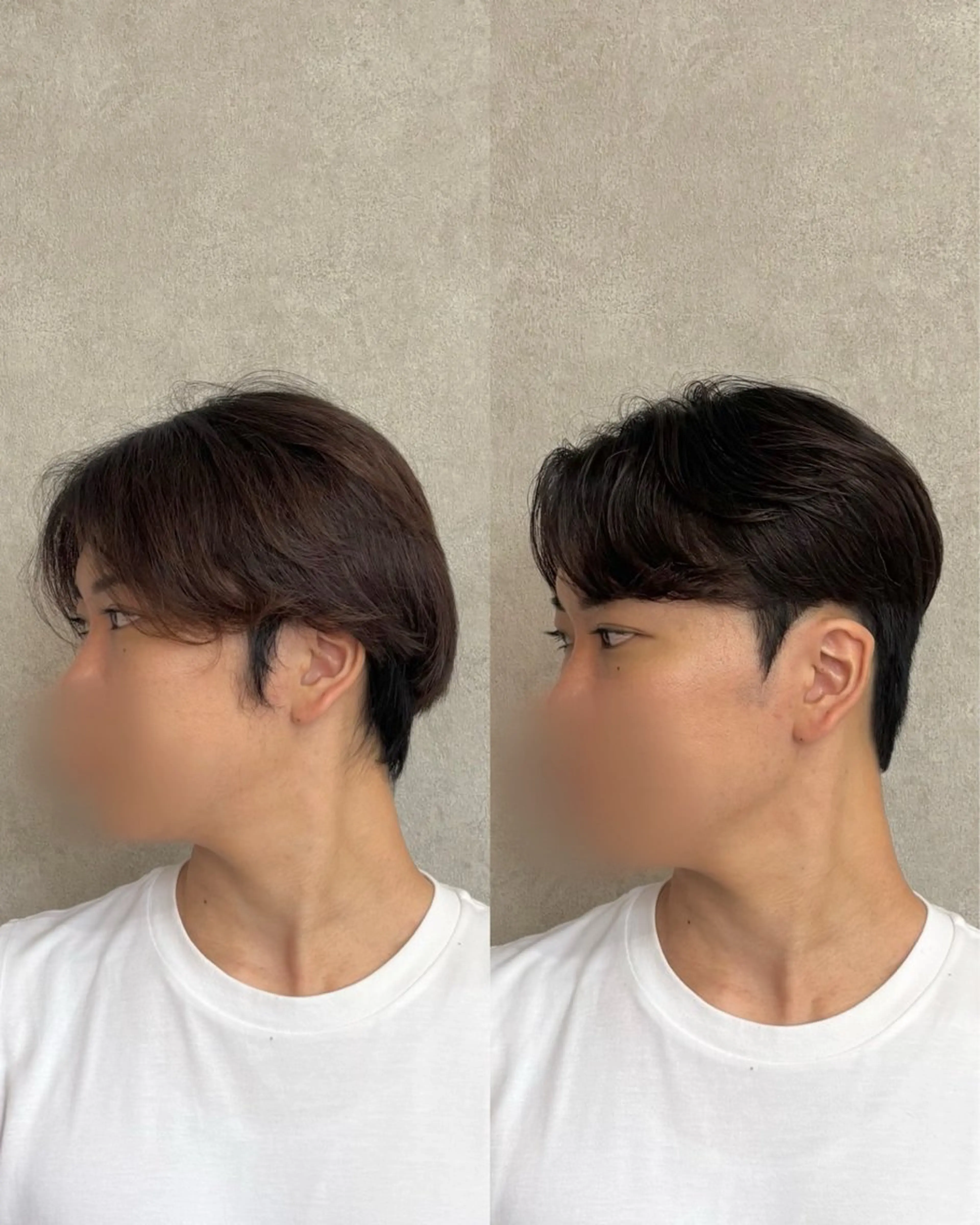 ショート パーマ メンズ カット パーマ 韓国メンズヘア/ ダウンパーマ/歩夢のヘアスタイル