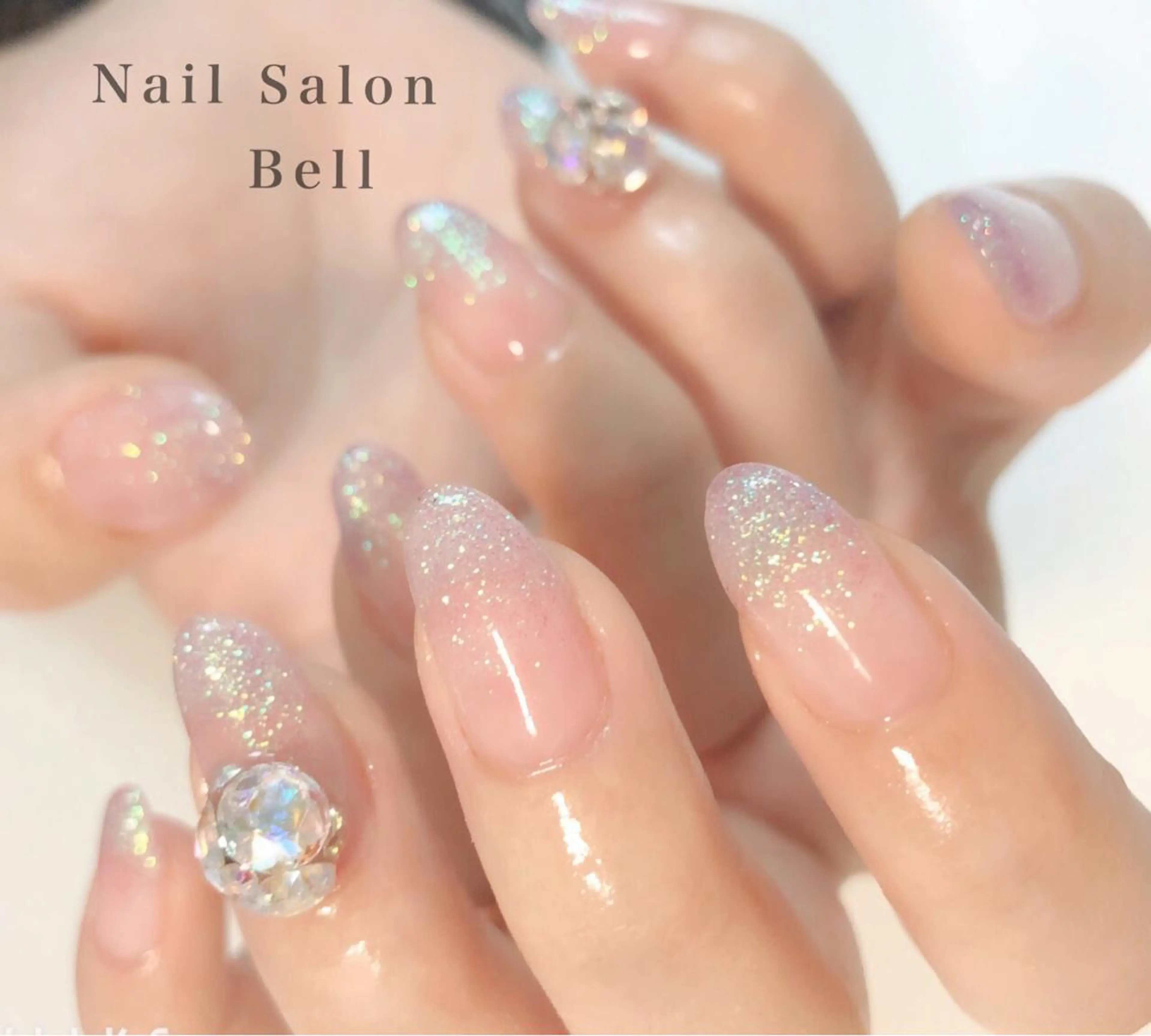 ネイル グラデーション ラメ(グリッター) ラメグラデーション ハンドネイル ROI. Ayumi.のネイルデザイン