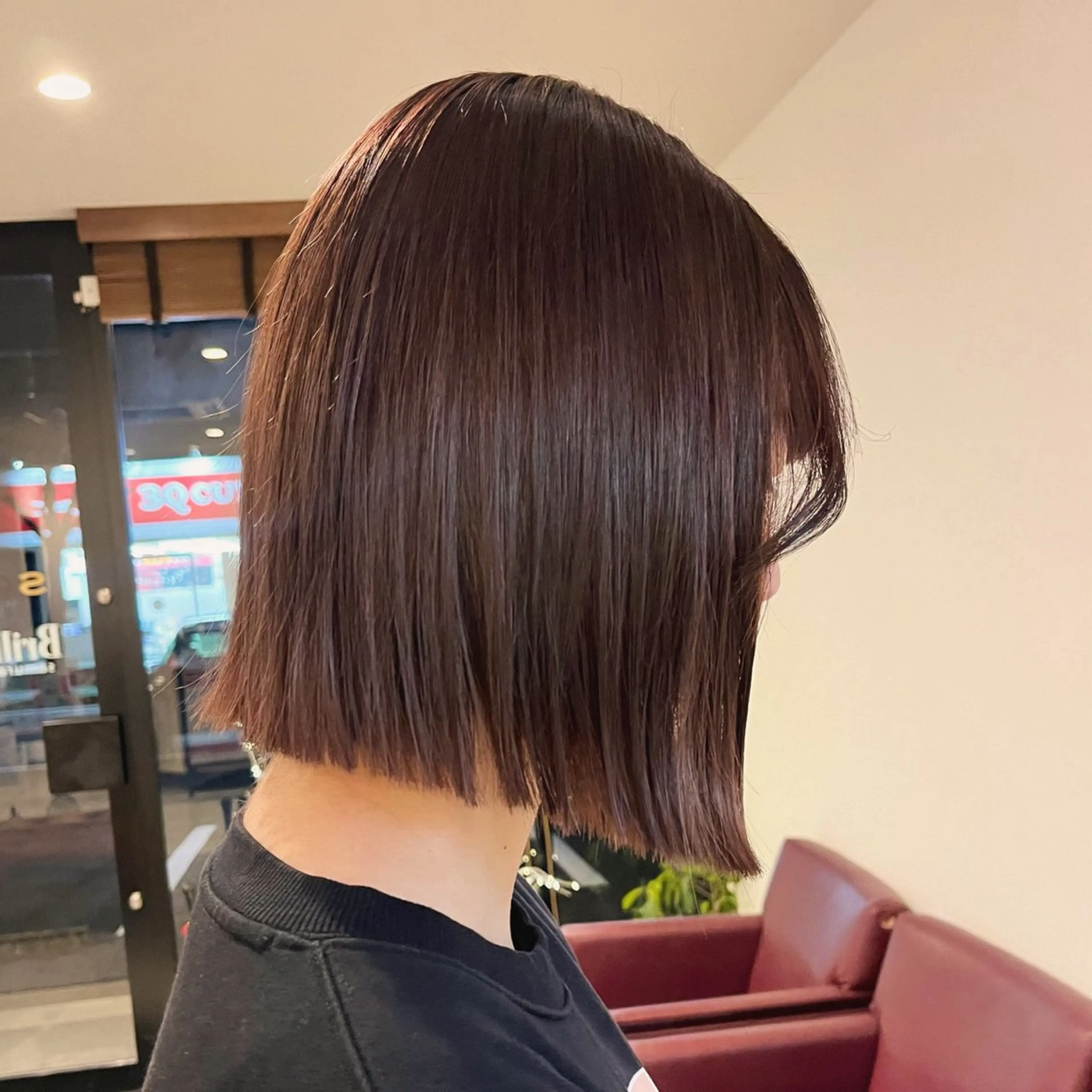 ショート カラー パーマ ヘアアレンジ ちひろ /似合わせカラーのヘアスタイル