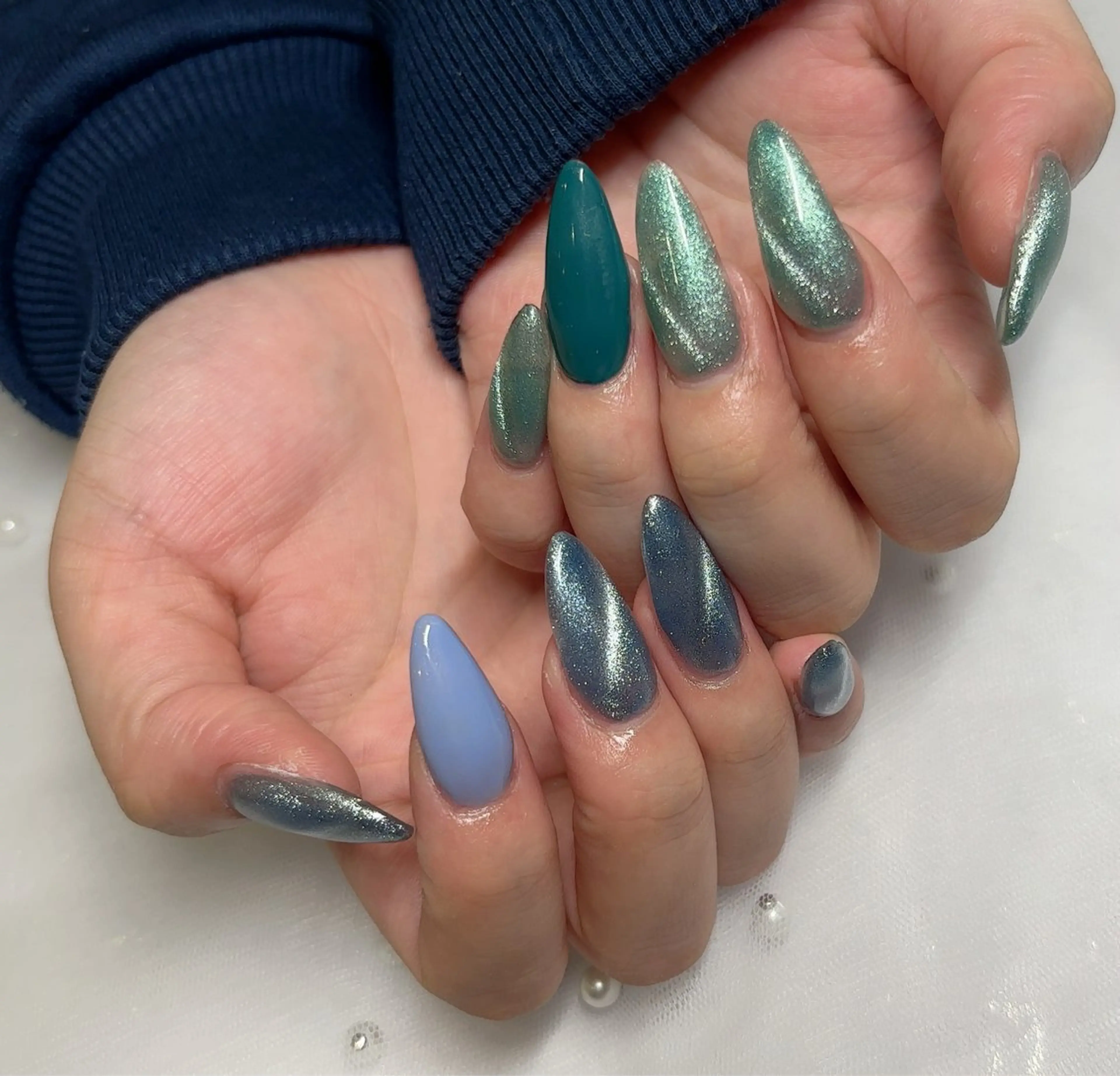 ネイル Zir nail 津田沼店所属・☁️ ゆい 🧸💛のネイルデザイン