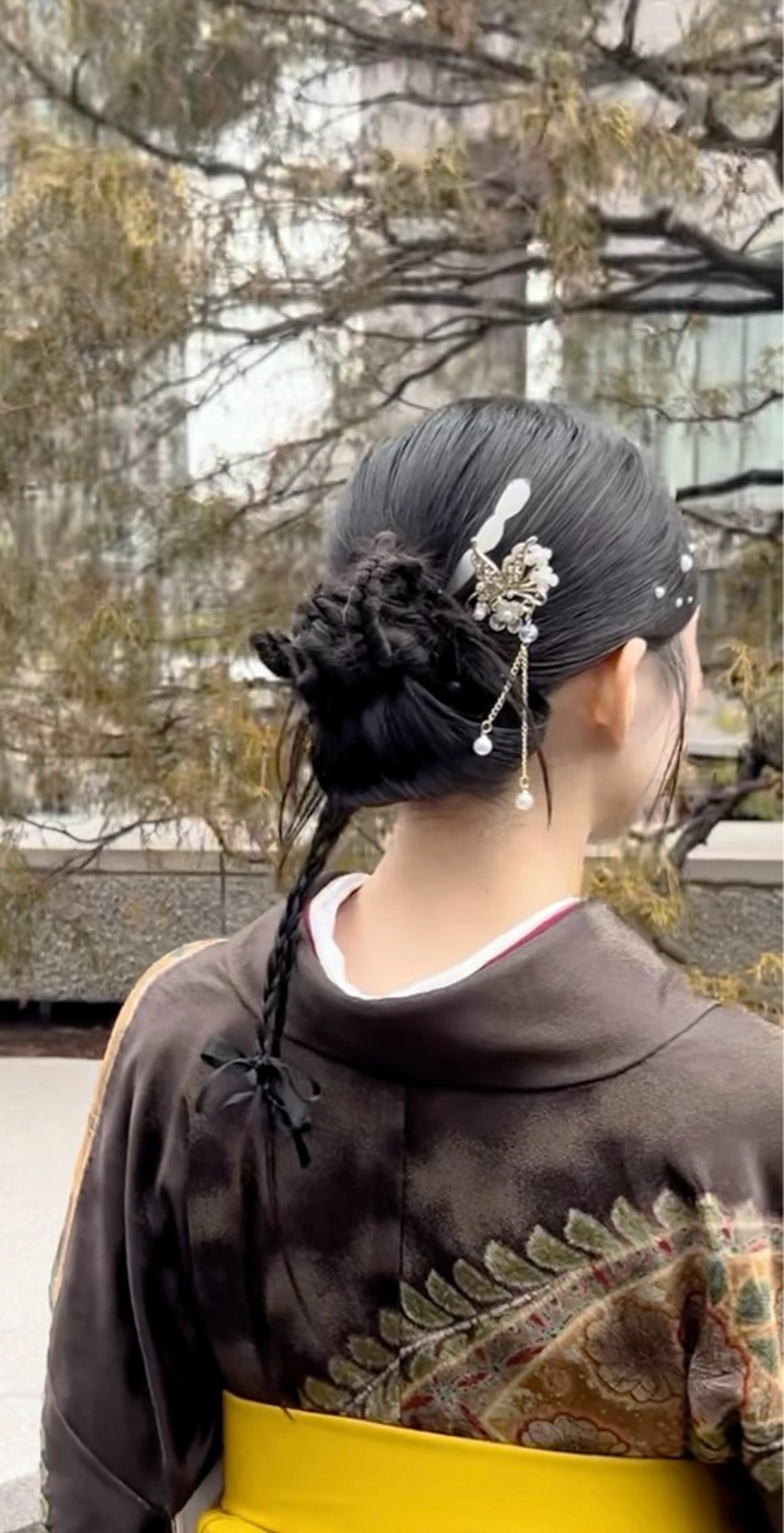 ロング ヘアアレンジ ヘアセット カラー/ハイトーン /アレンジ.nanoのヘアスタイル