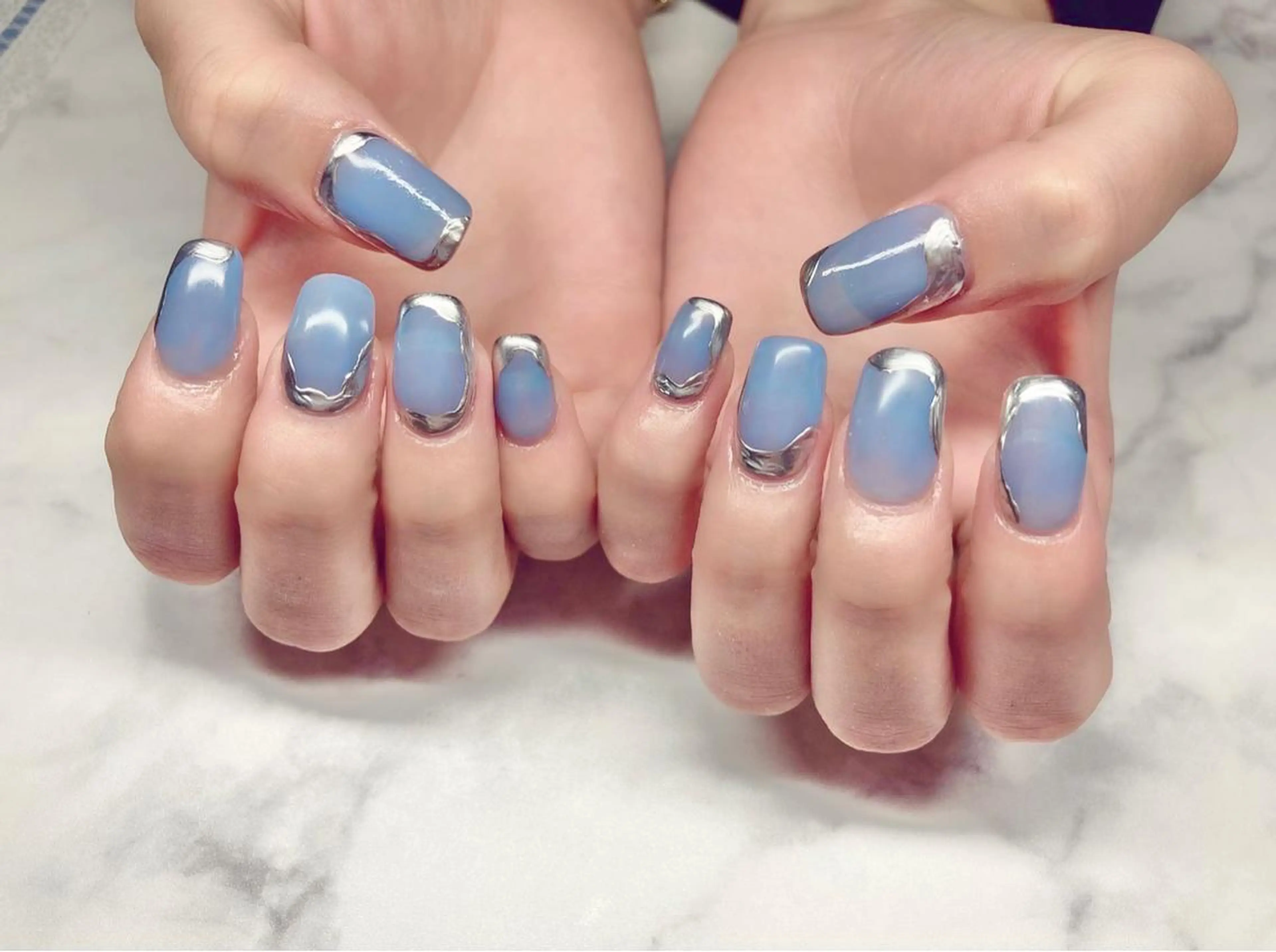 ネイル ジェルネイル ニュアンスネイル パラジェル スカルプネイル ハンドネイル Nail&eye Belire 新宿のネイルデザイン