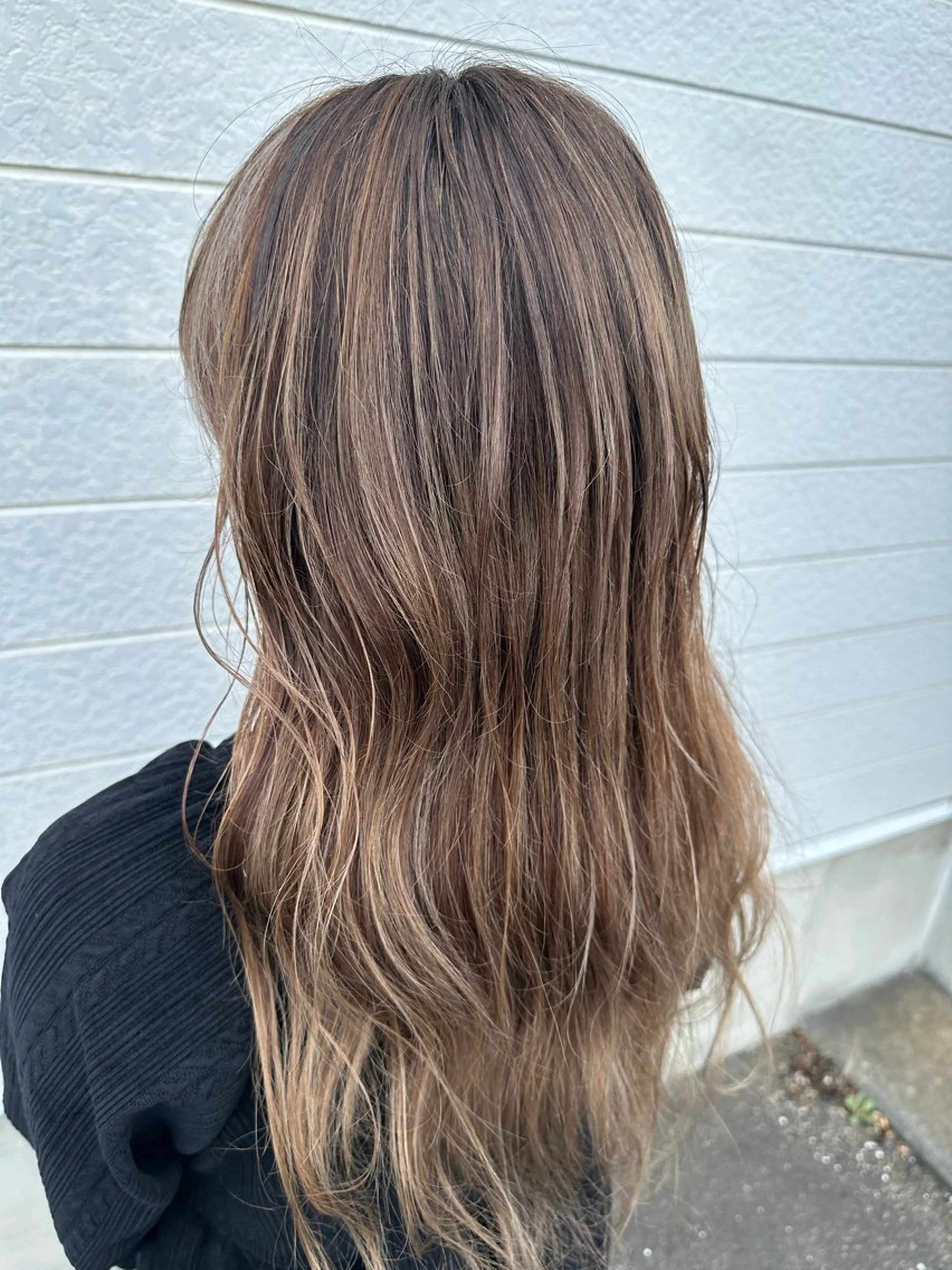 ロング 原 辰徳のヘアスタイル