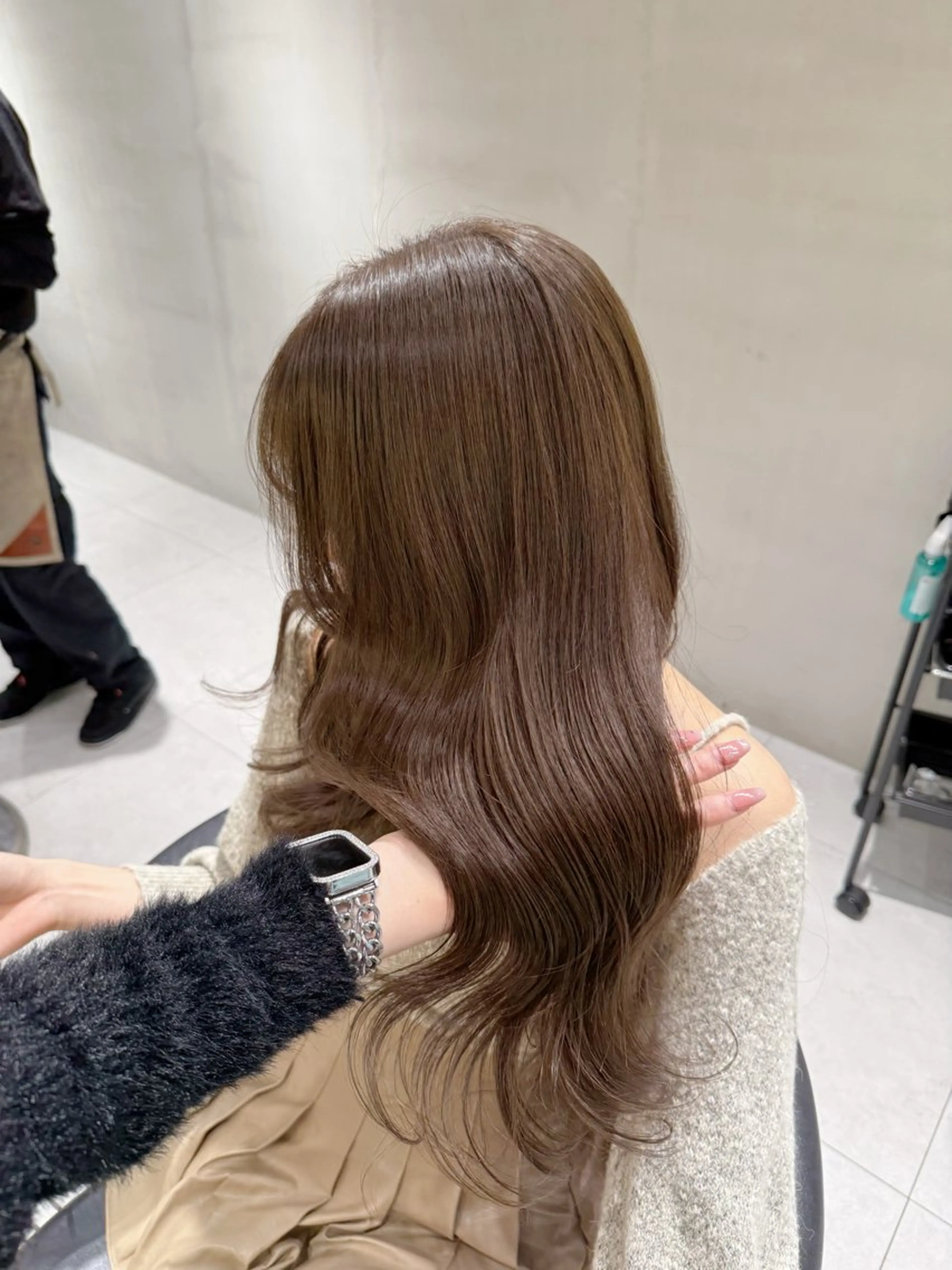 カラー ヘアカラー トリートメント ユナ / lond uluのヘアスタイル