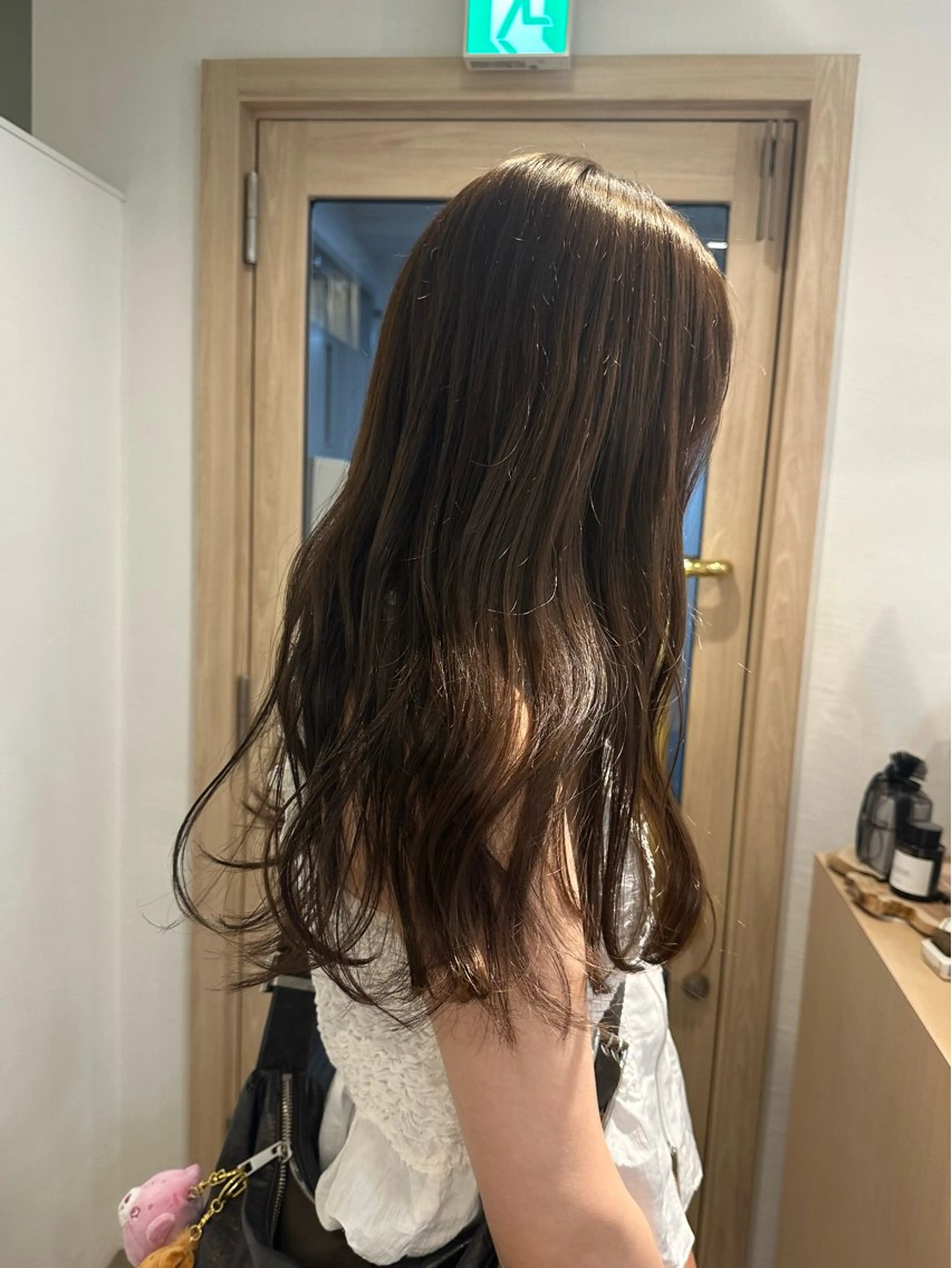 ロング カラー 透明感カラー カット ヘアカラー トリートメント 梅田/柔らかカラー/ オオハシ リナコのヘアスタイル