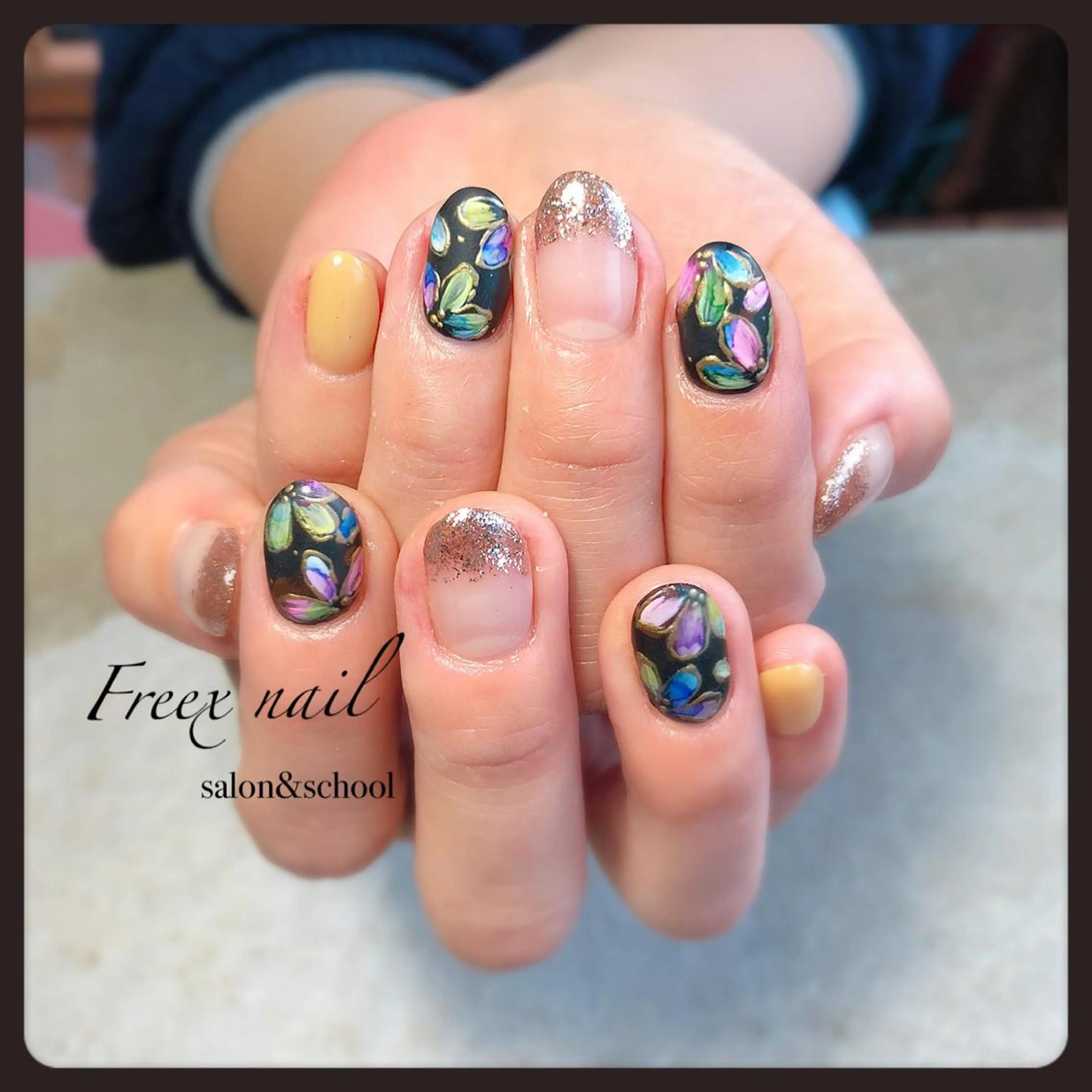 ネイル Freex nail所属・freex nail /ニュアンス/個性派のネイルデザイン