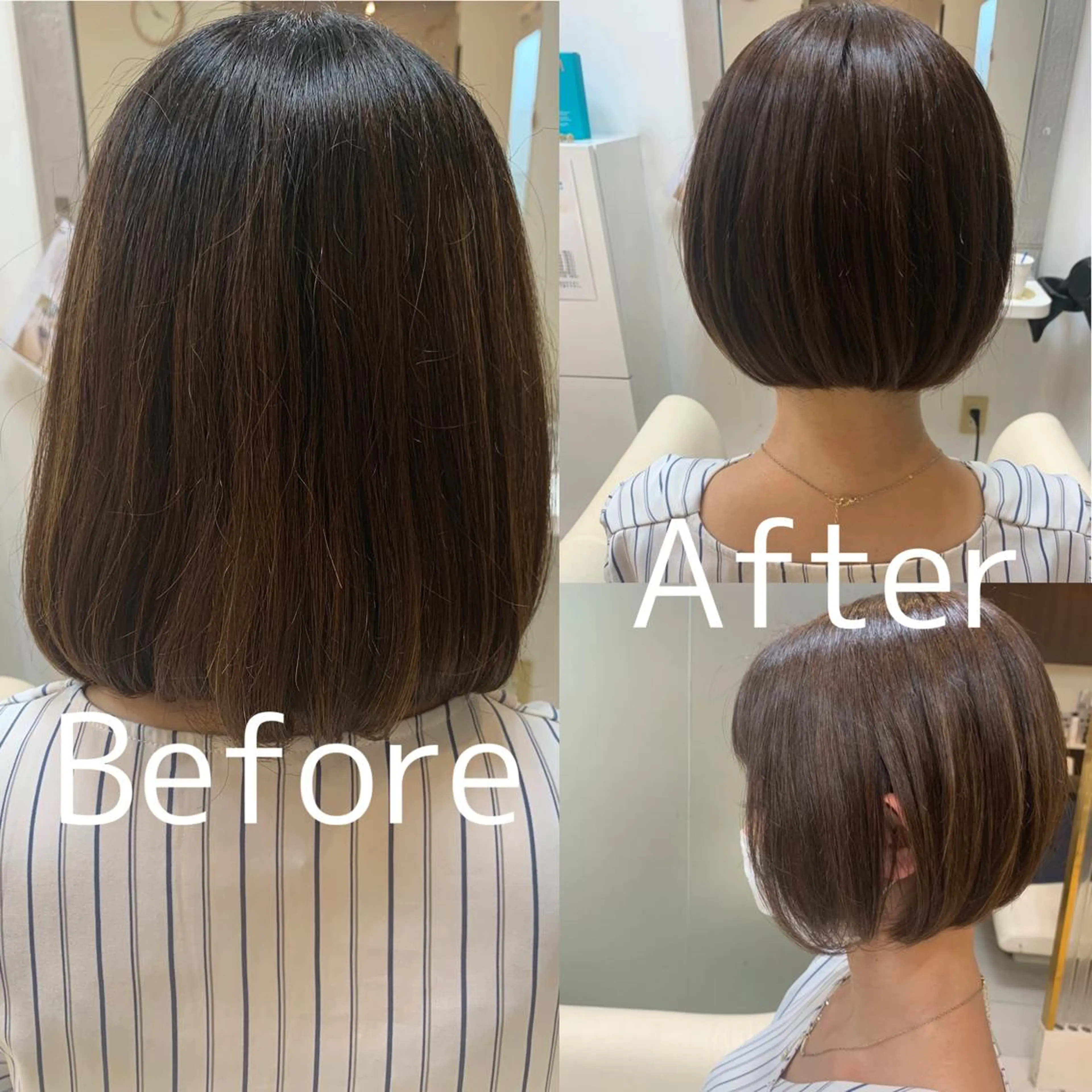 ショート ボブ ヘアケアベースウィズ所属・柳川 玲也のヘアスタイル