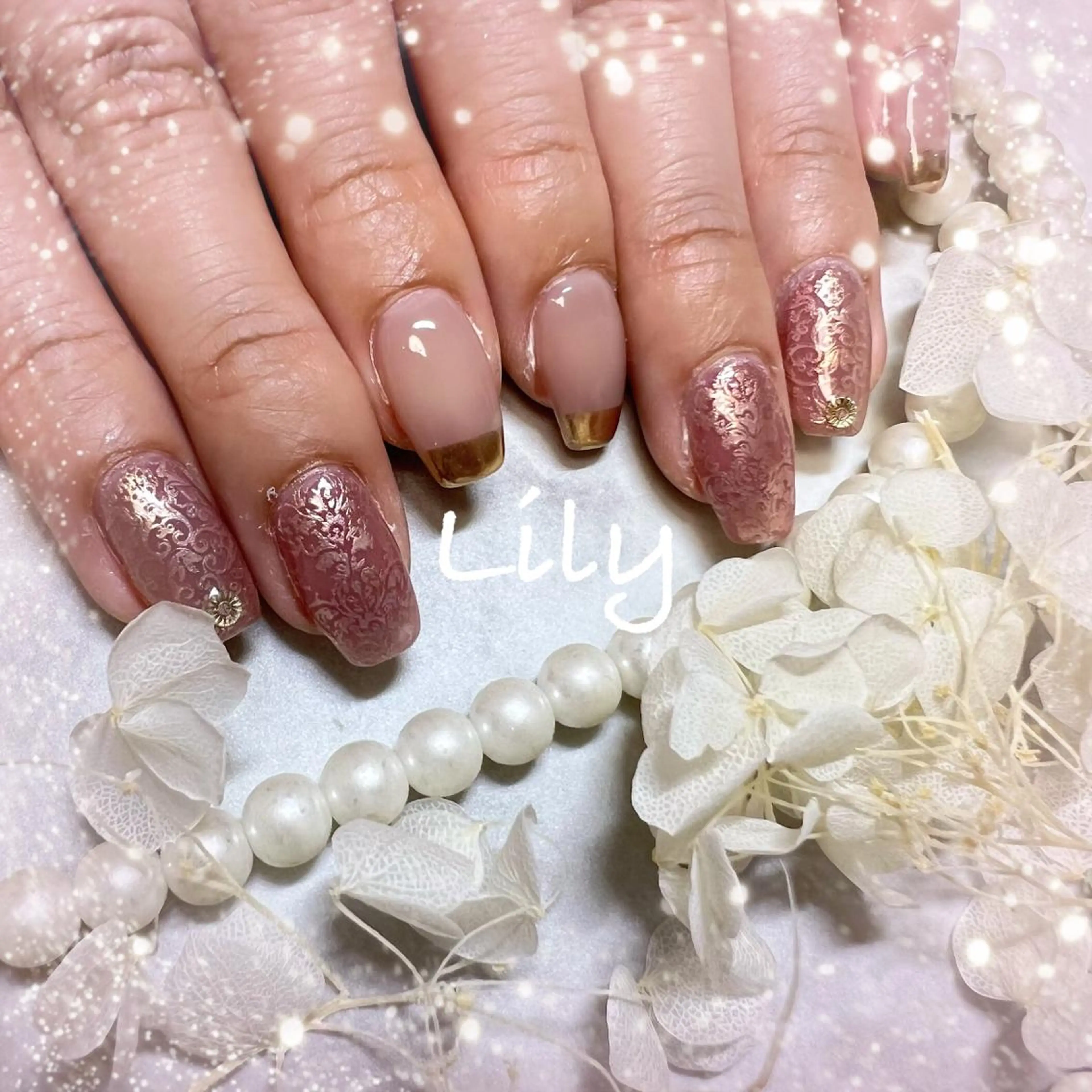 ネイル ハンドネイル Nailsalon Lilyのネイルデザイン