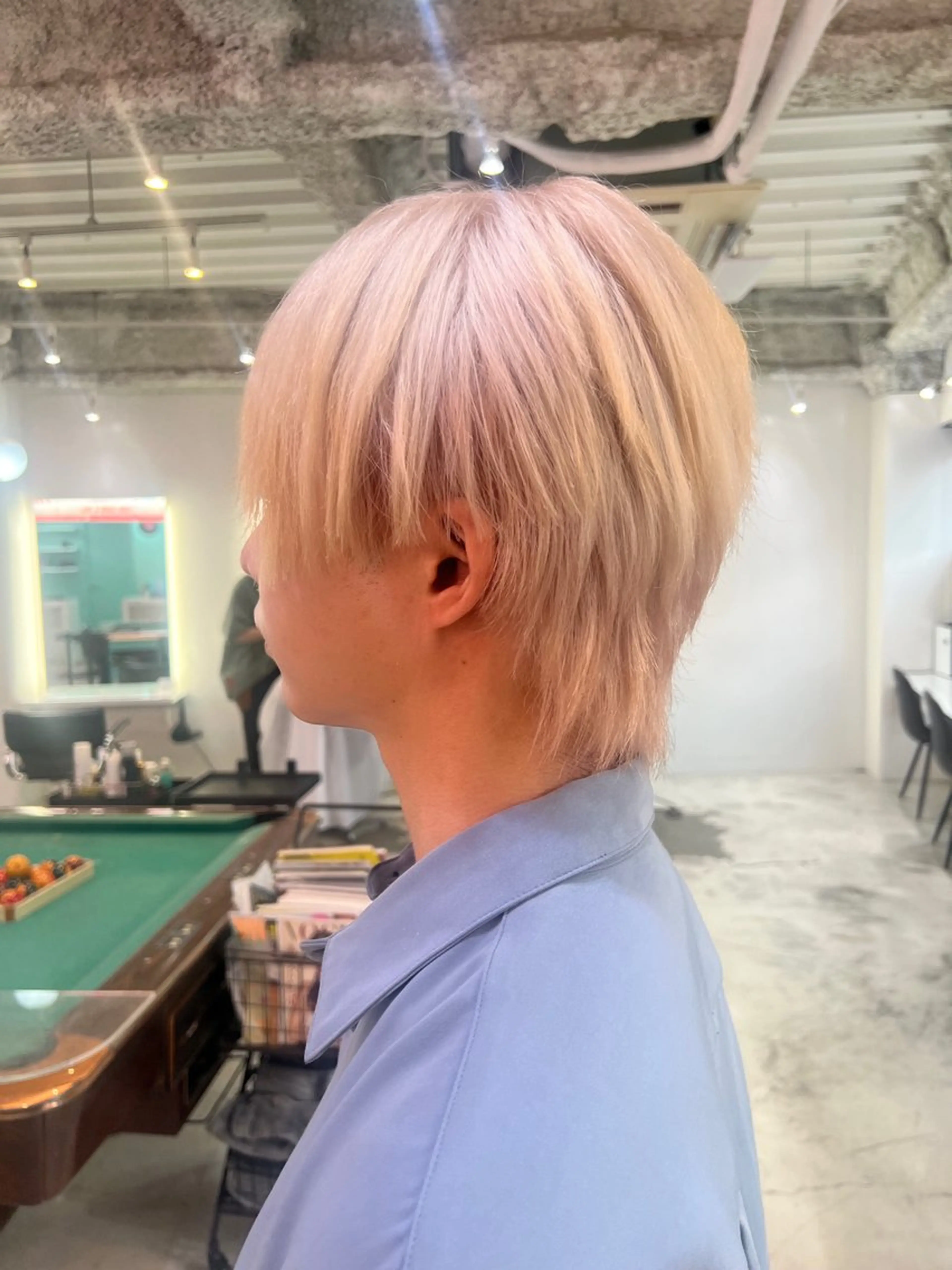 メンズ 💥ウルフカット デザインあんな💥のヘアスタイル