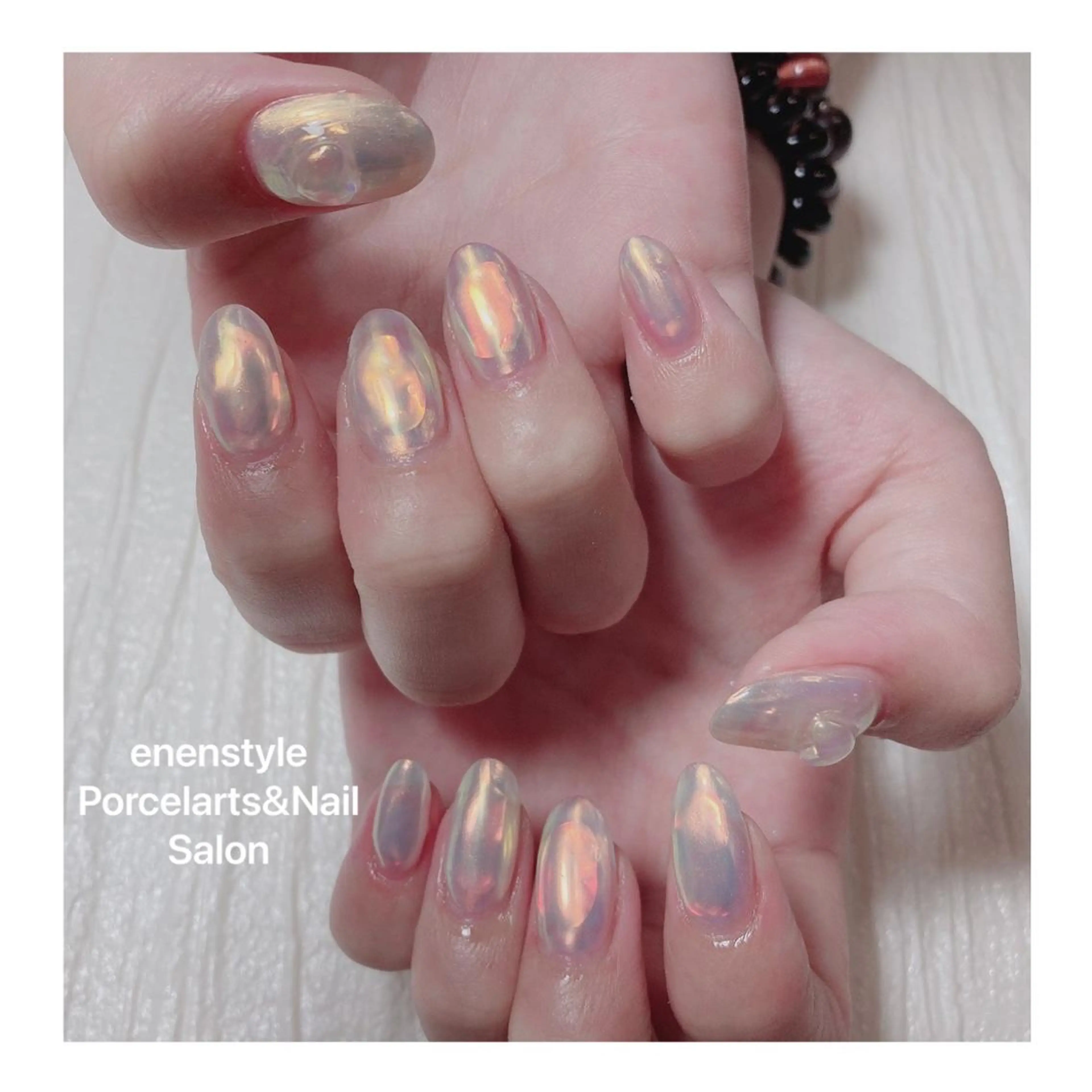ミディアム ネイル 👑enen style👑のネイルデザイン