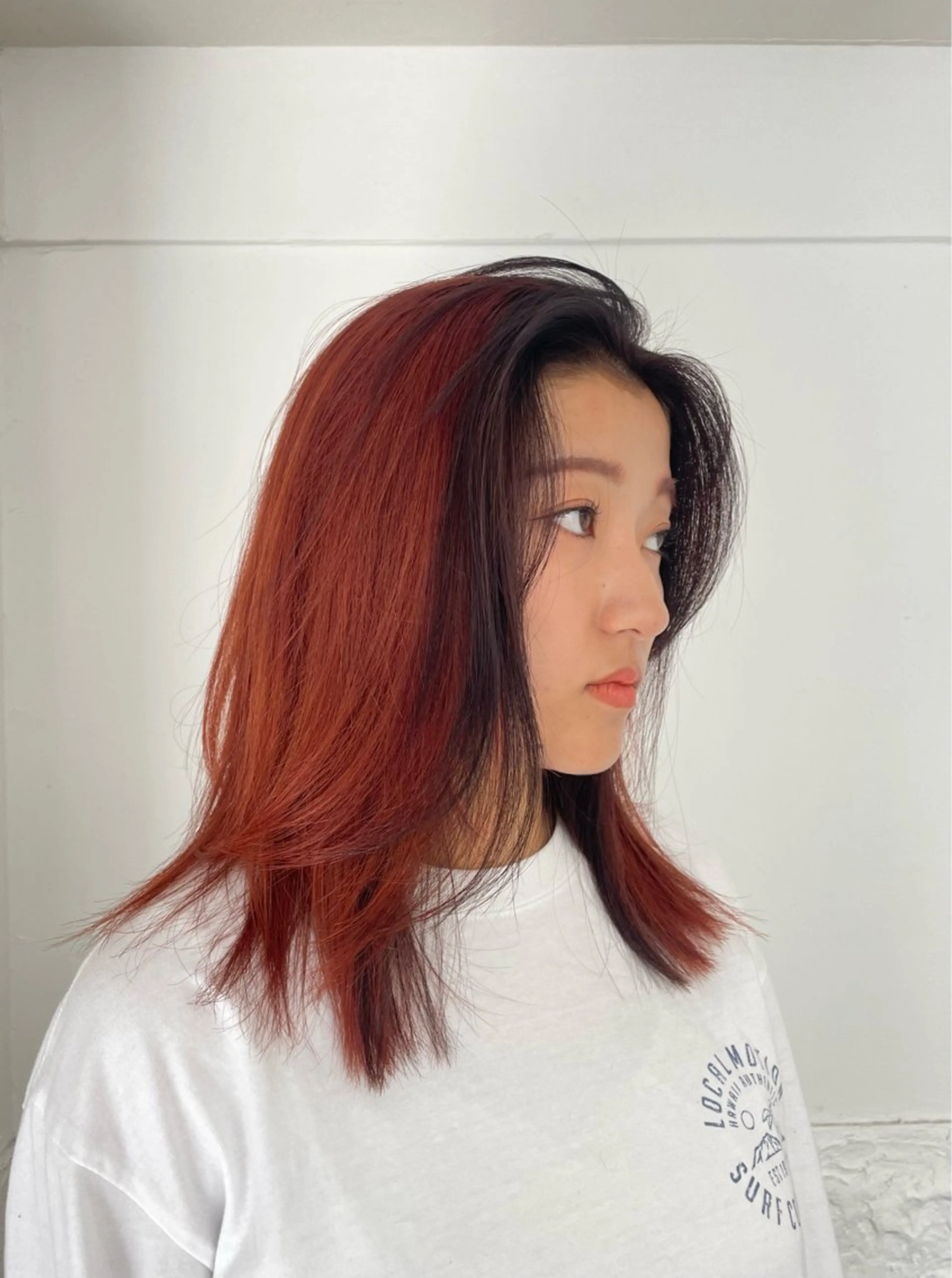 ミディアム カラー 🦠デザインカラー/ 魚瀬あおい🦠のヘアスタイル