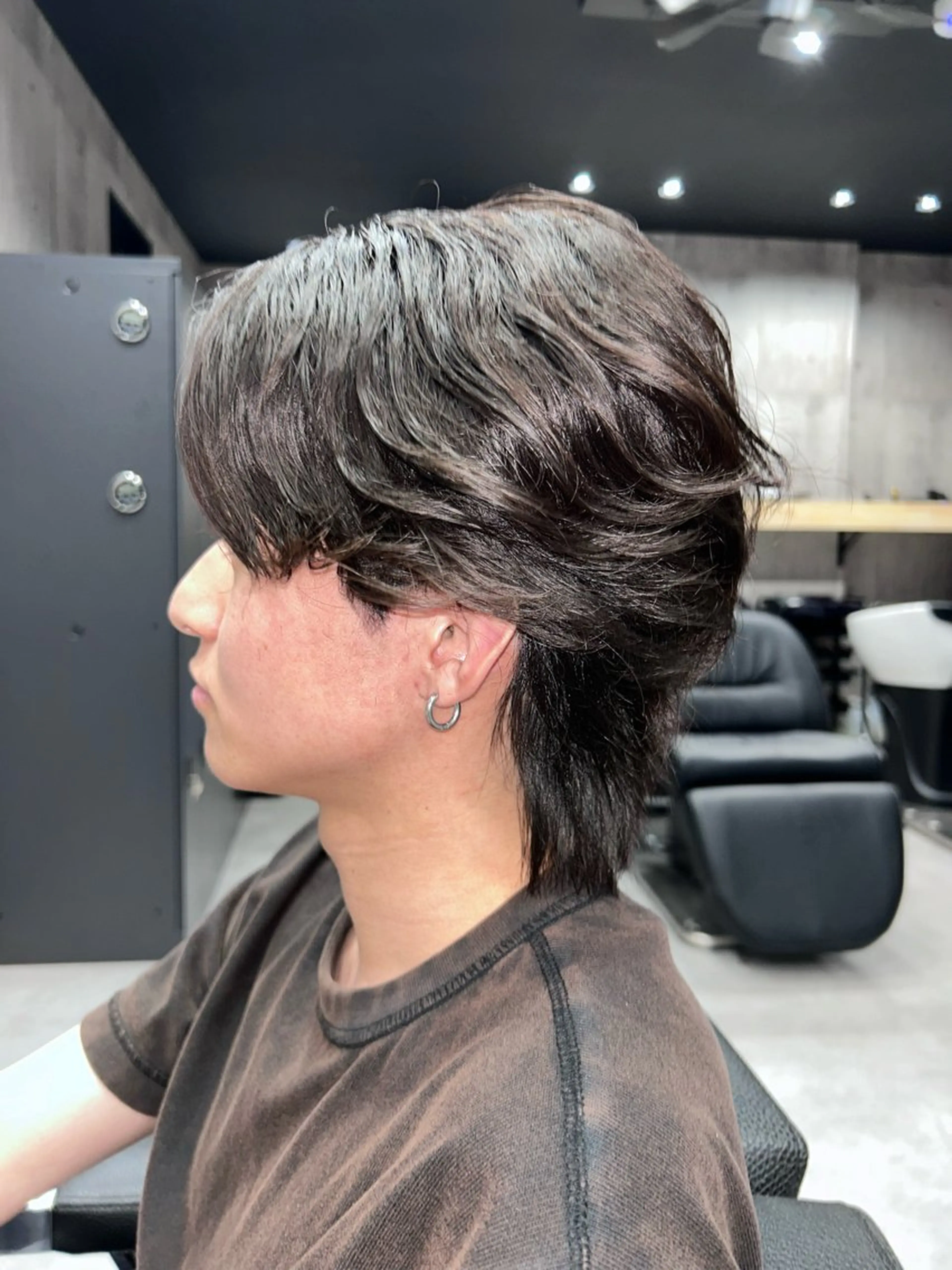 パーマ THE SUITS BROTHERS men's salon 名古屋 金山店所属・毛流れパーマ/ Rukiaのヘアスタイル