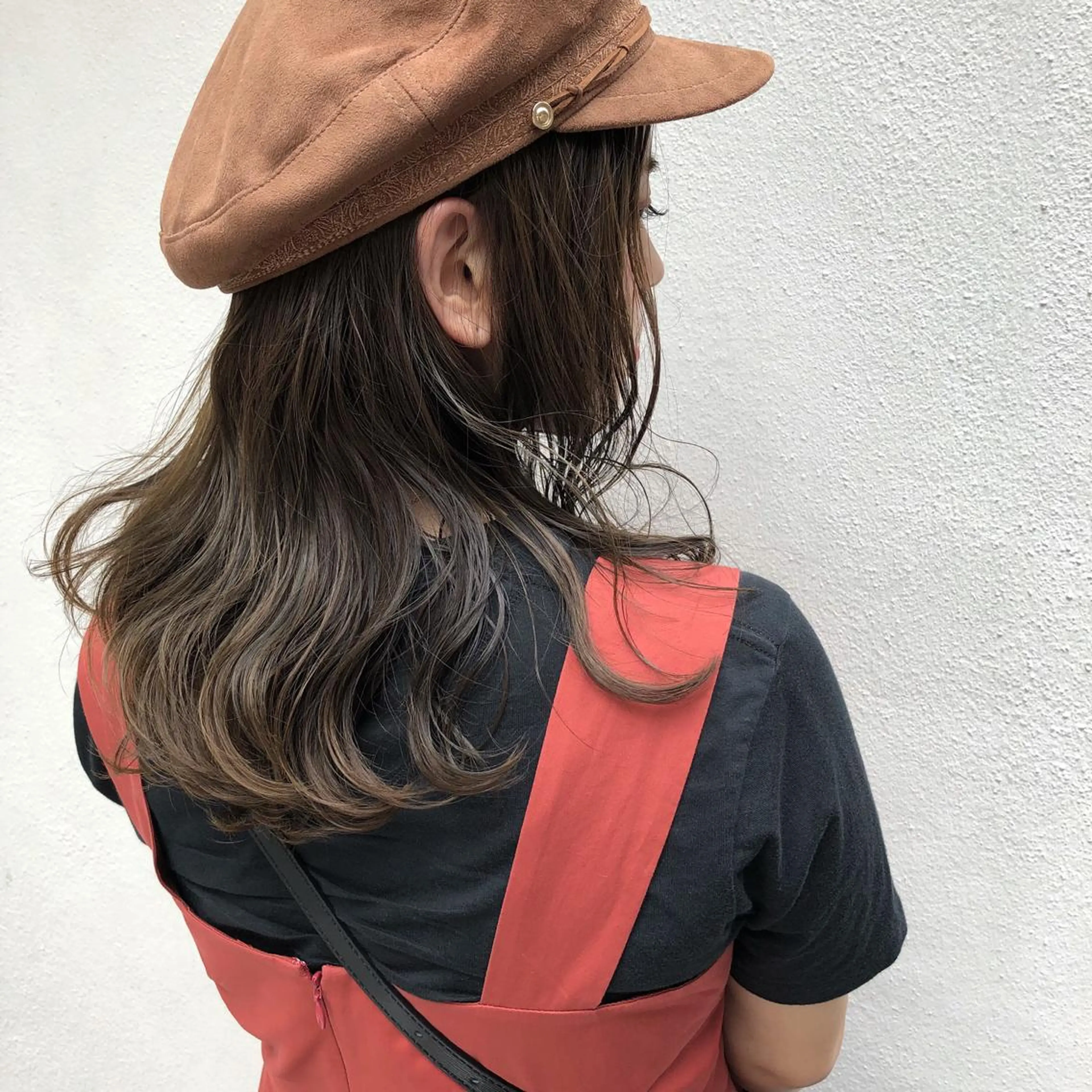 ミディアム カラー SALOWIN三軒茶屋店所属・髪質改善/艶髪 やまなかのヘアスタイル