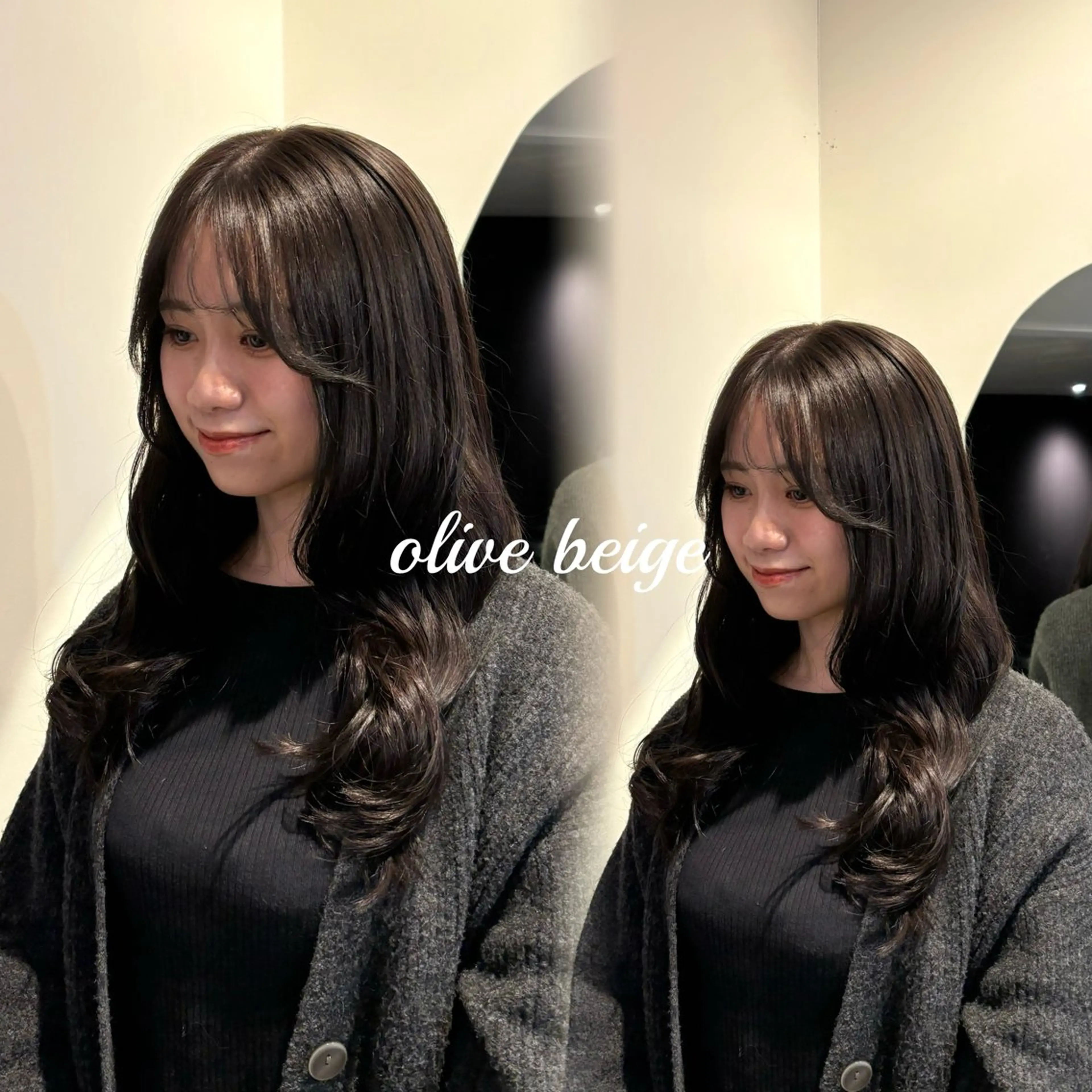 ロング 日比野 紅杏のヘアスタイル