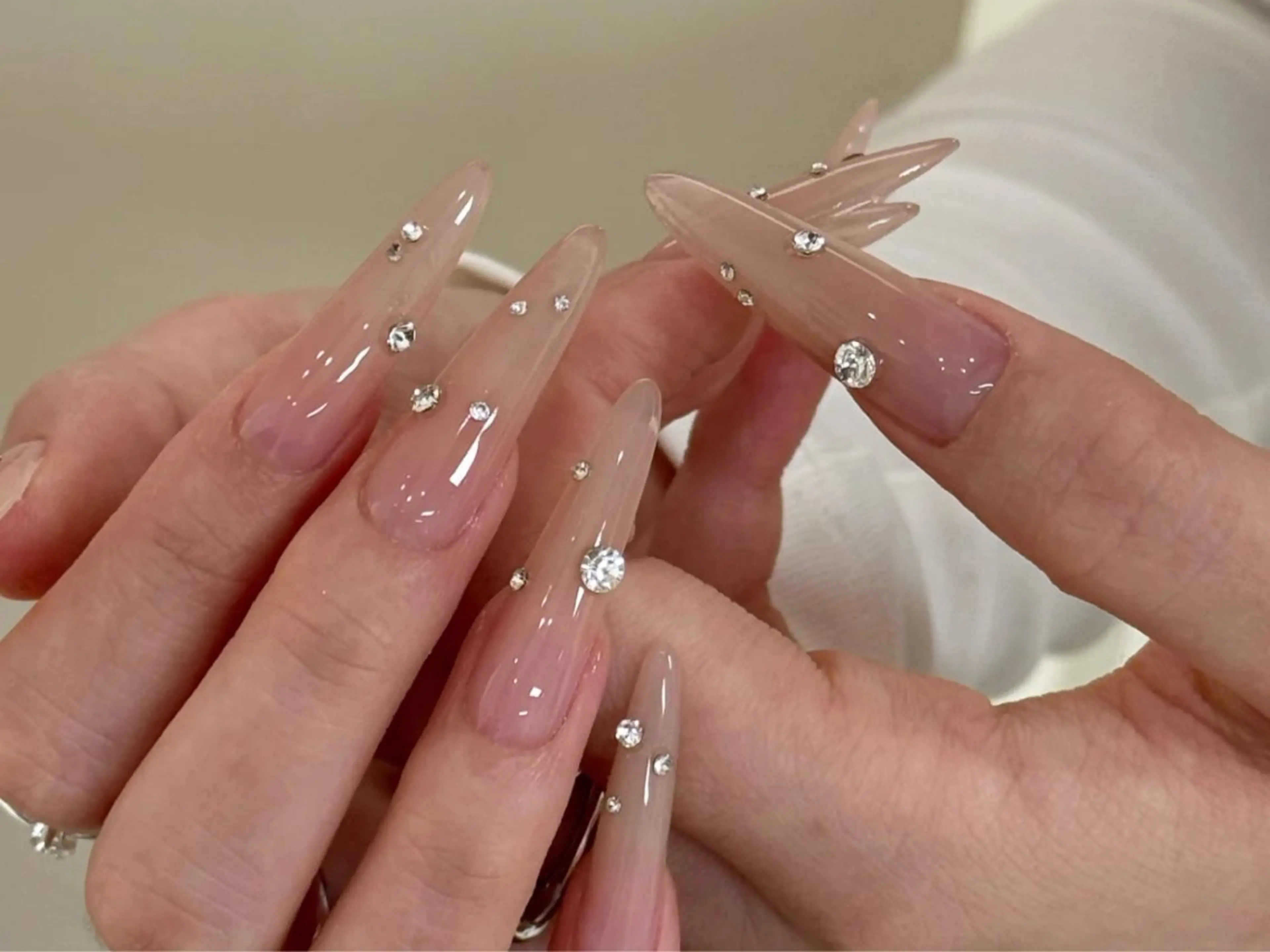 🤩チップ長さだし🤩90分パーツ付け放題の写真