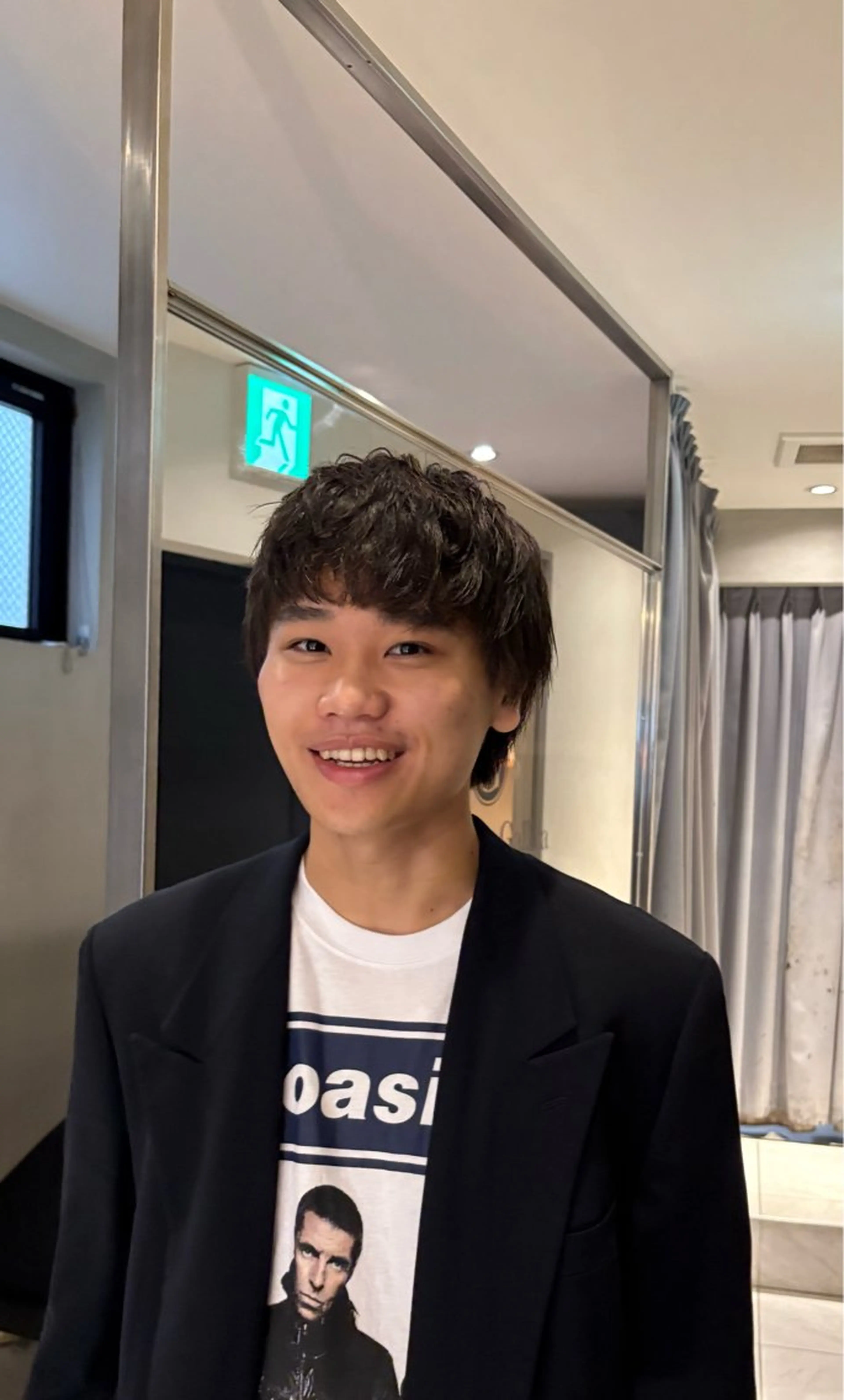 カラー パーマ メンズ カット トリートメント ヘアセット ボブカット/ えのもとりきのヘアスタイル