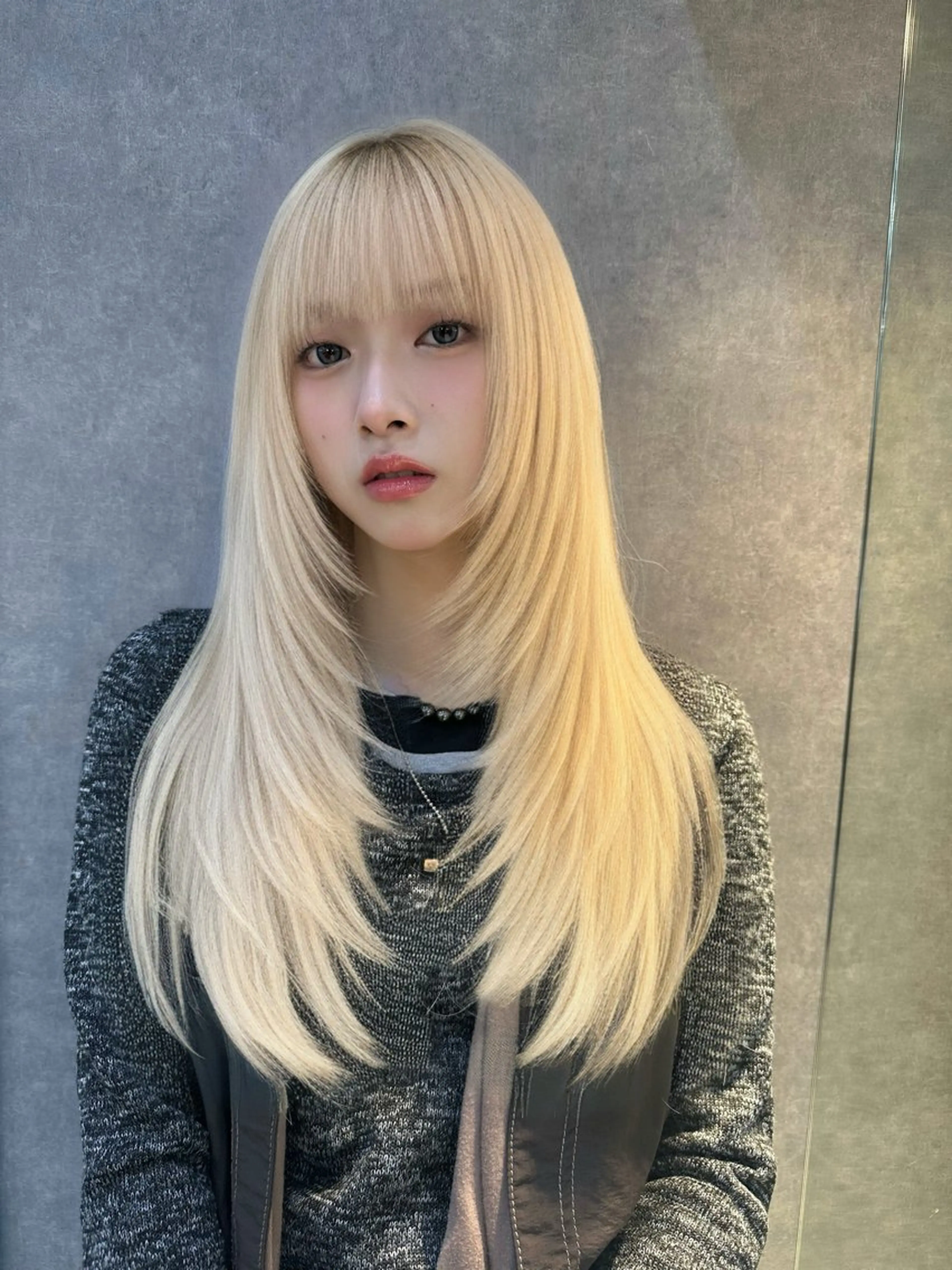 ロング カラー カット トリートメント 🇰🇷韓国ヘア/ レイヤー/まさ❣️のヘアスタイル