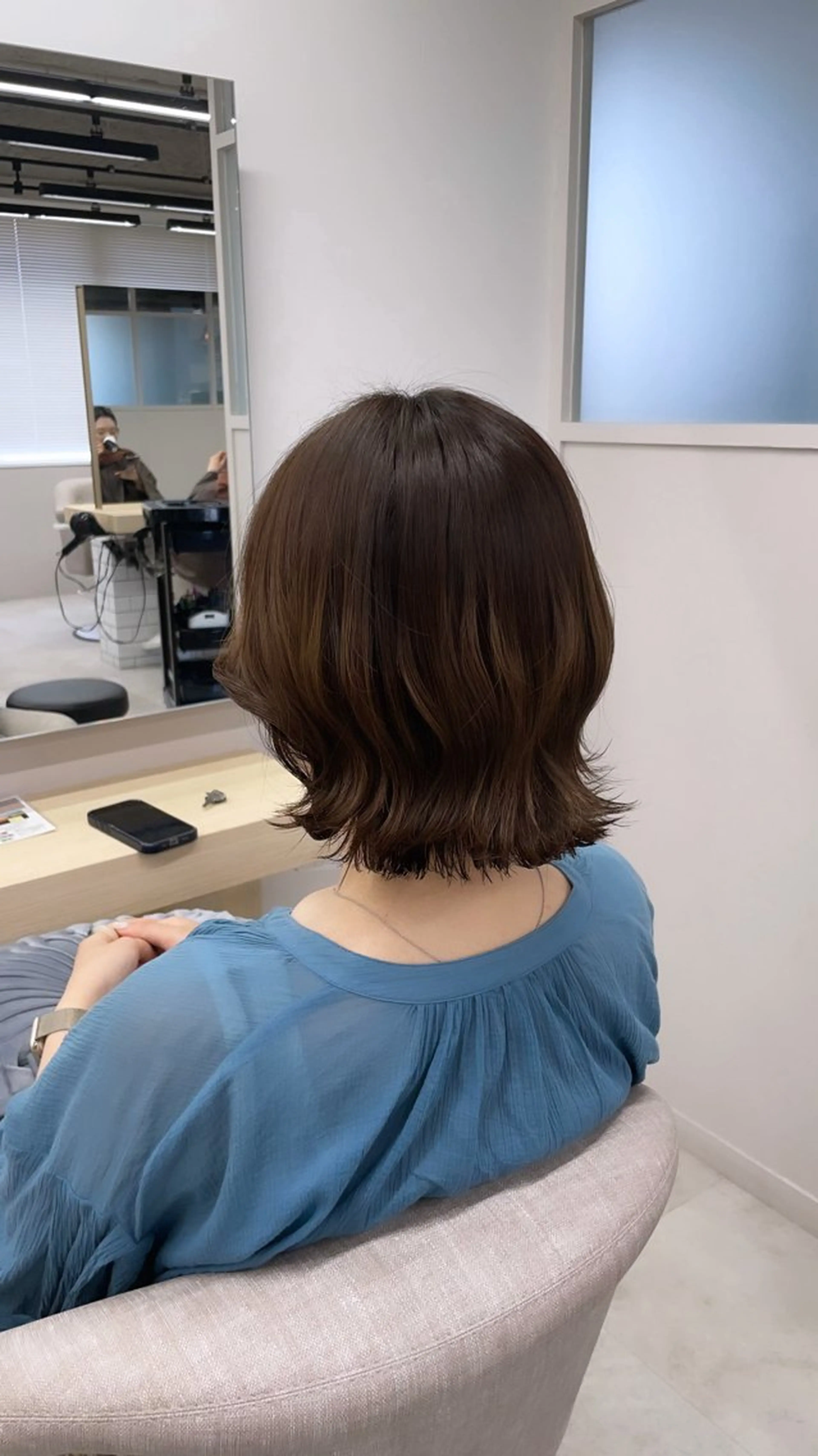 ミディアム Luana難波 🫧NOAのヘアスタイル