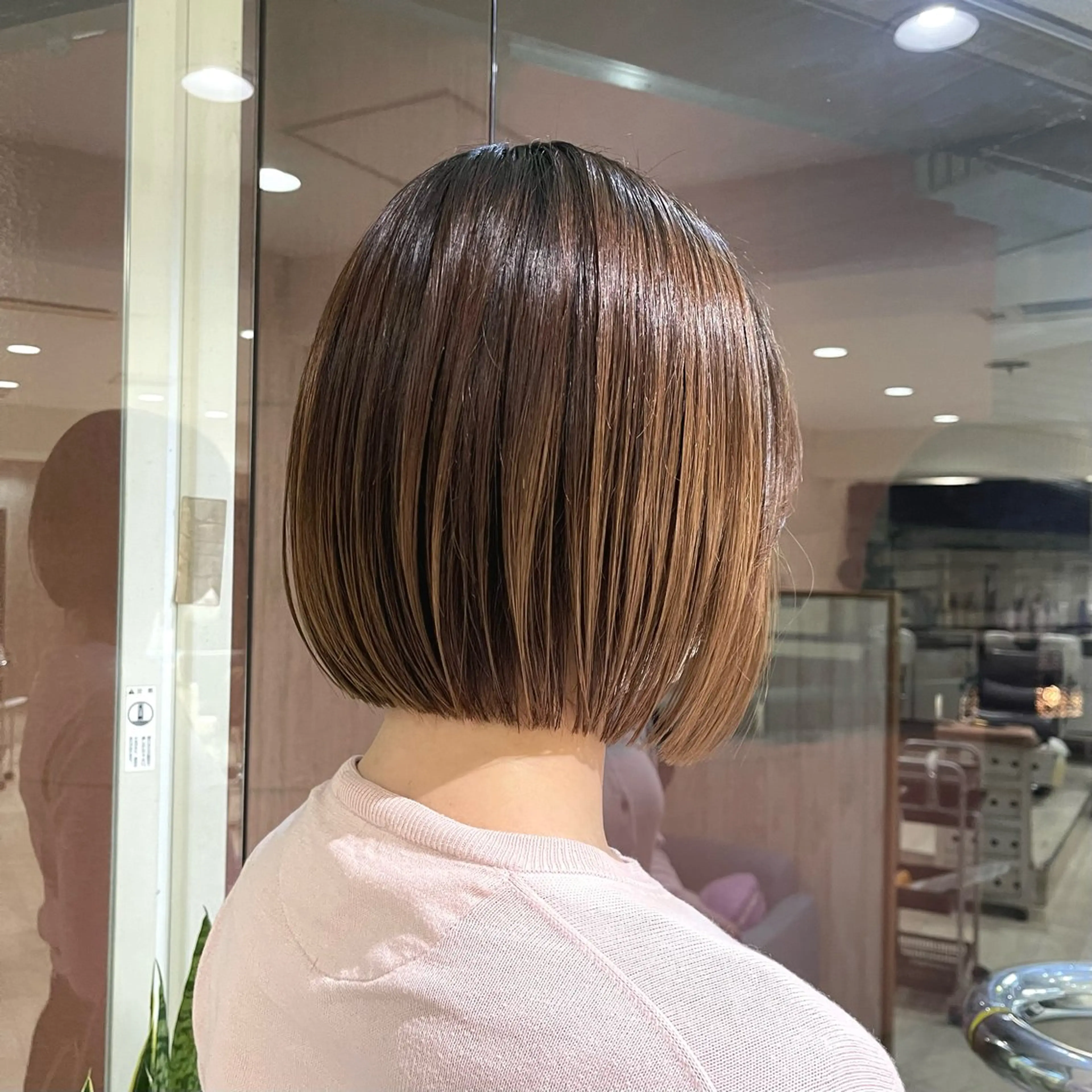 ショート 切りっぱなしボブ ボブ Emily所属・永石 知沙希の眉毛・アイブロウイメージ