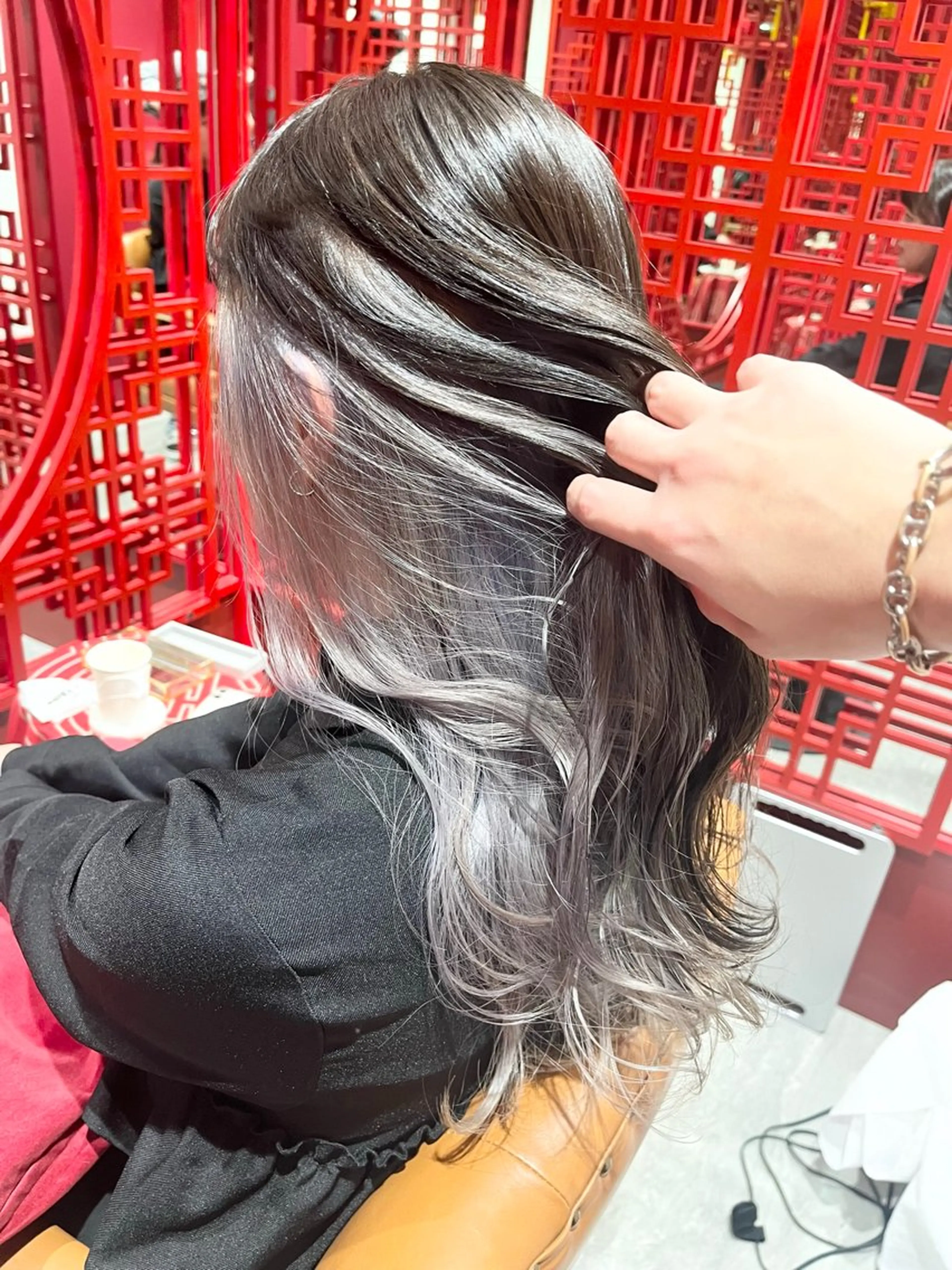 セミロング ヘアカラー トリートメント 新宿/ 田口雄大のヘアスタイル