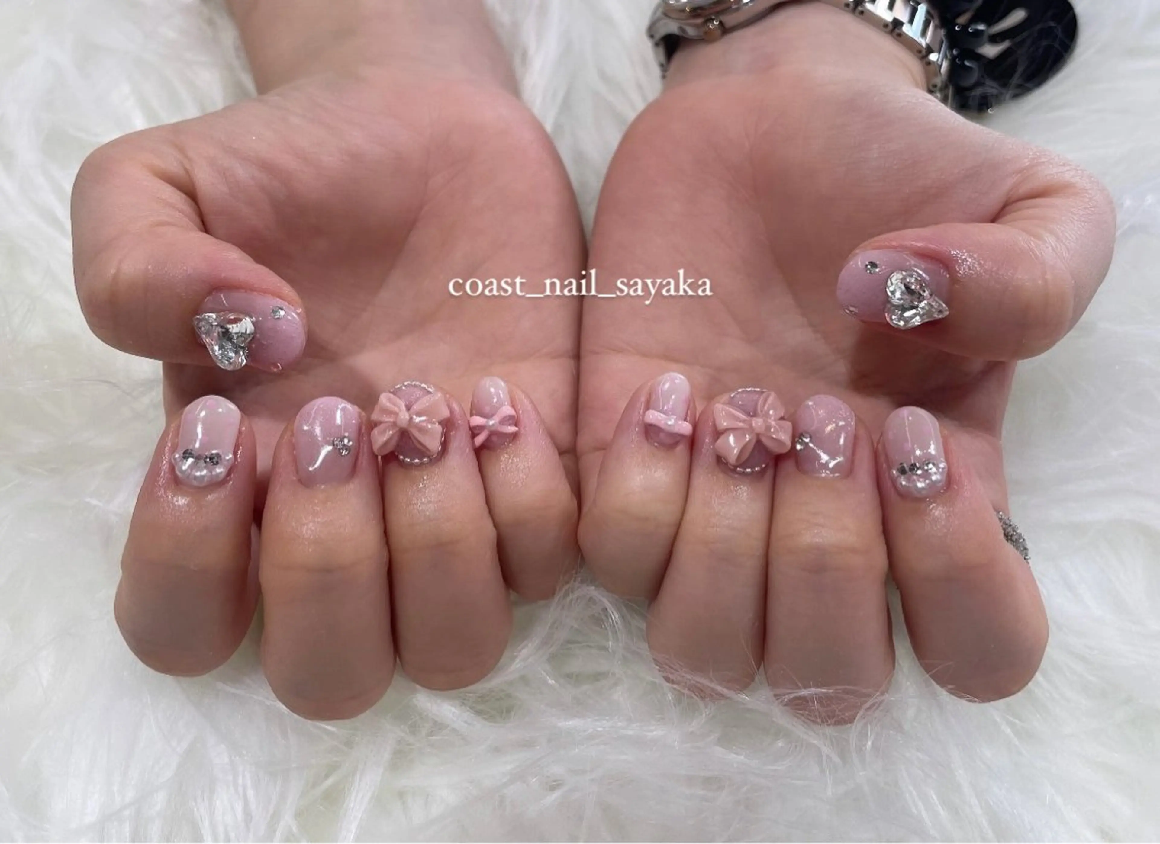 ネイル HOSHI ⭐️辻堂 /藤沢ガーリーネイルのネイルデザイン