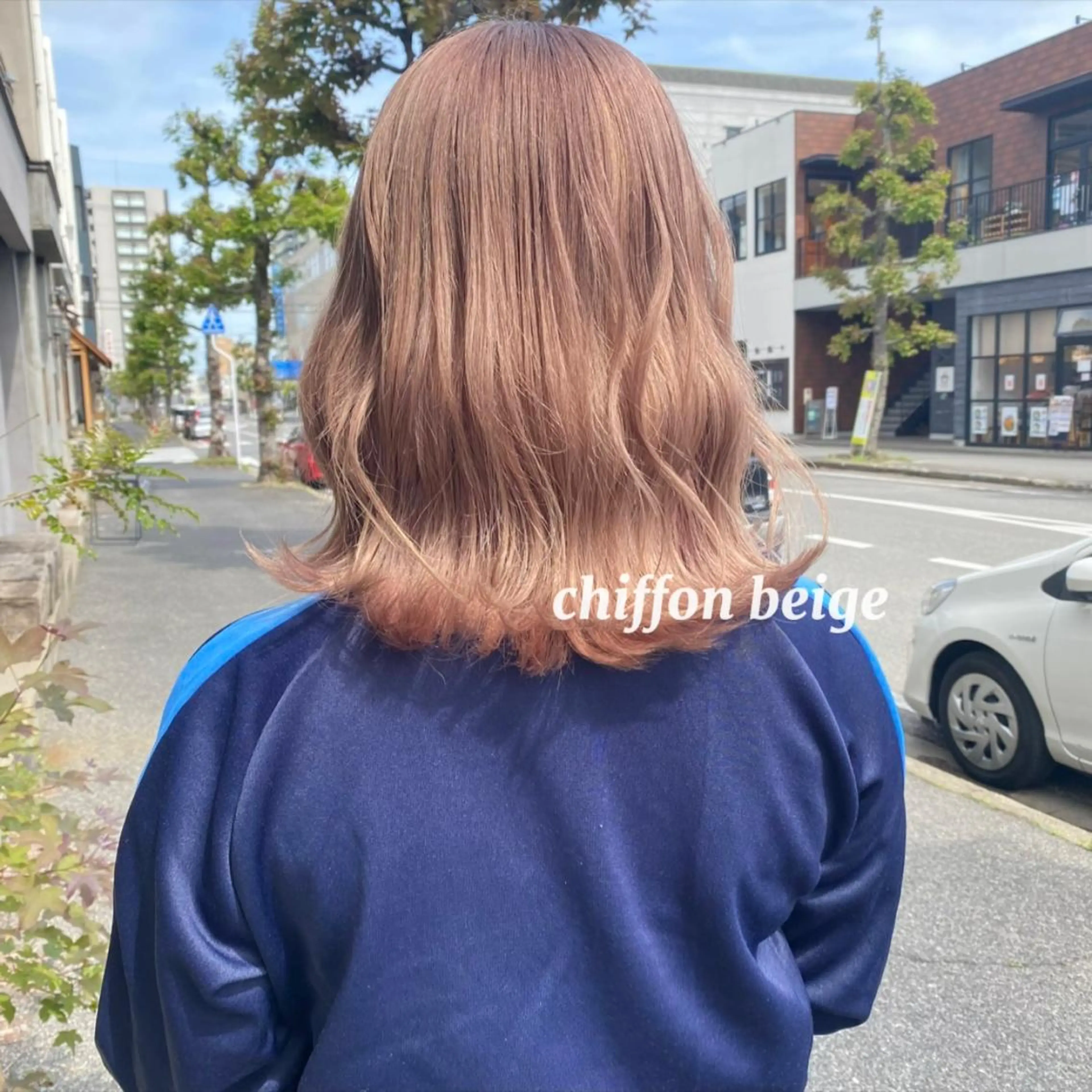 ミディアム カラー パーマ ヘアアレンジ メンズ キッズ ネイル マツエク・マツパ アイブロウ chapter問屋町 💘小室明華のヘアスタイル