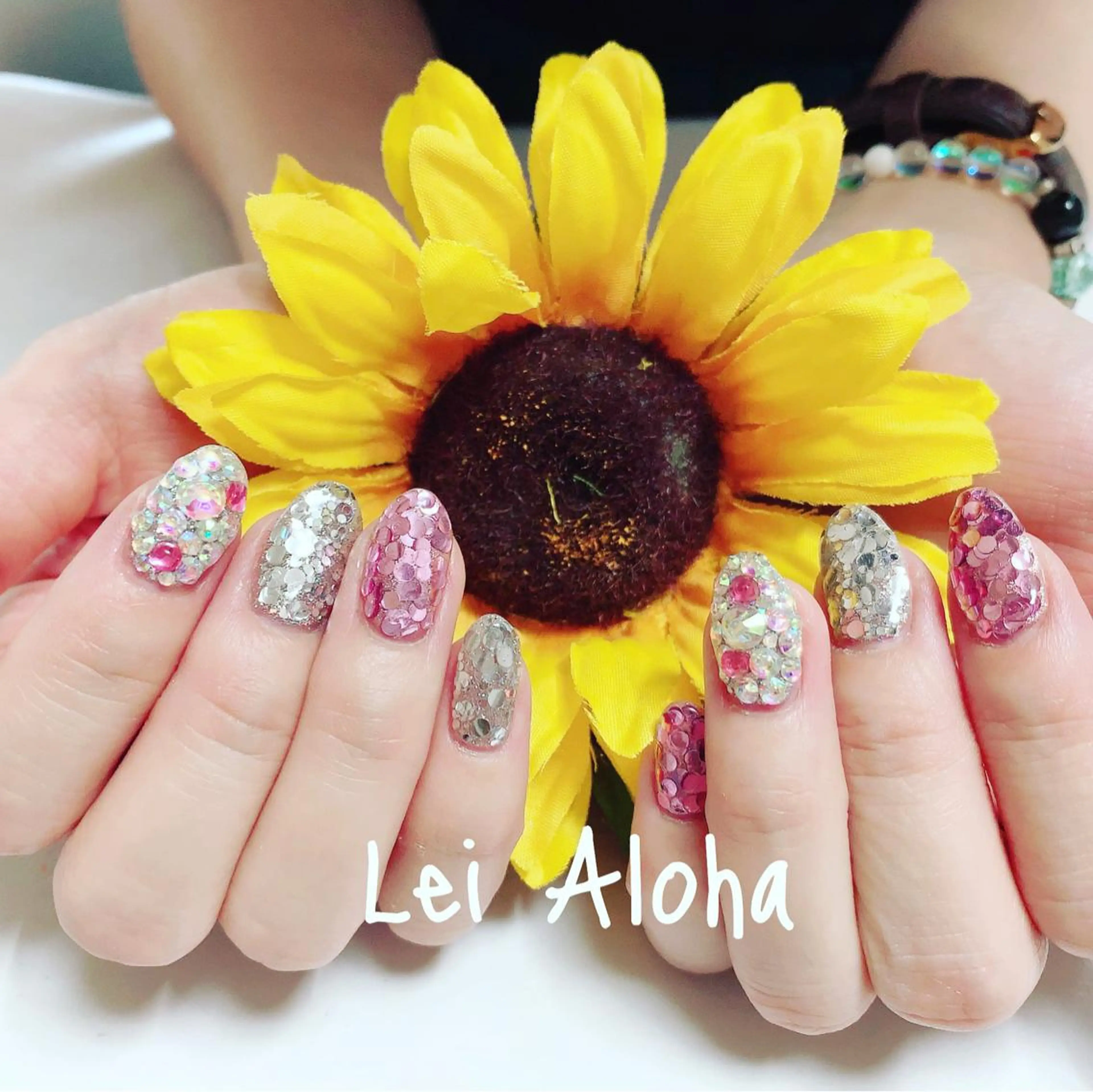ネイル Lei Aloha ♥のネイルデザイン