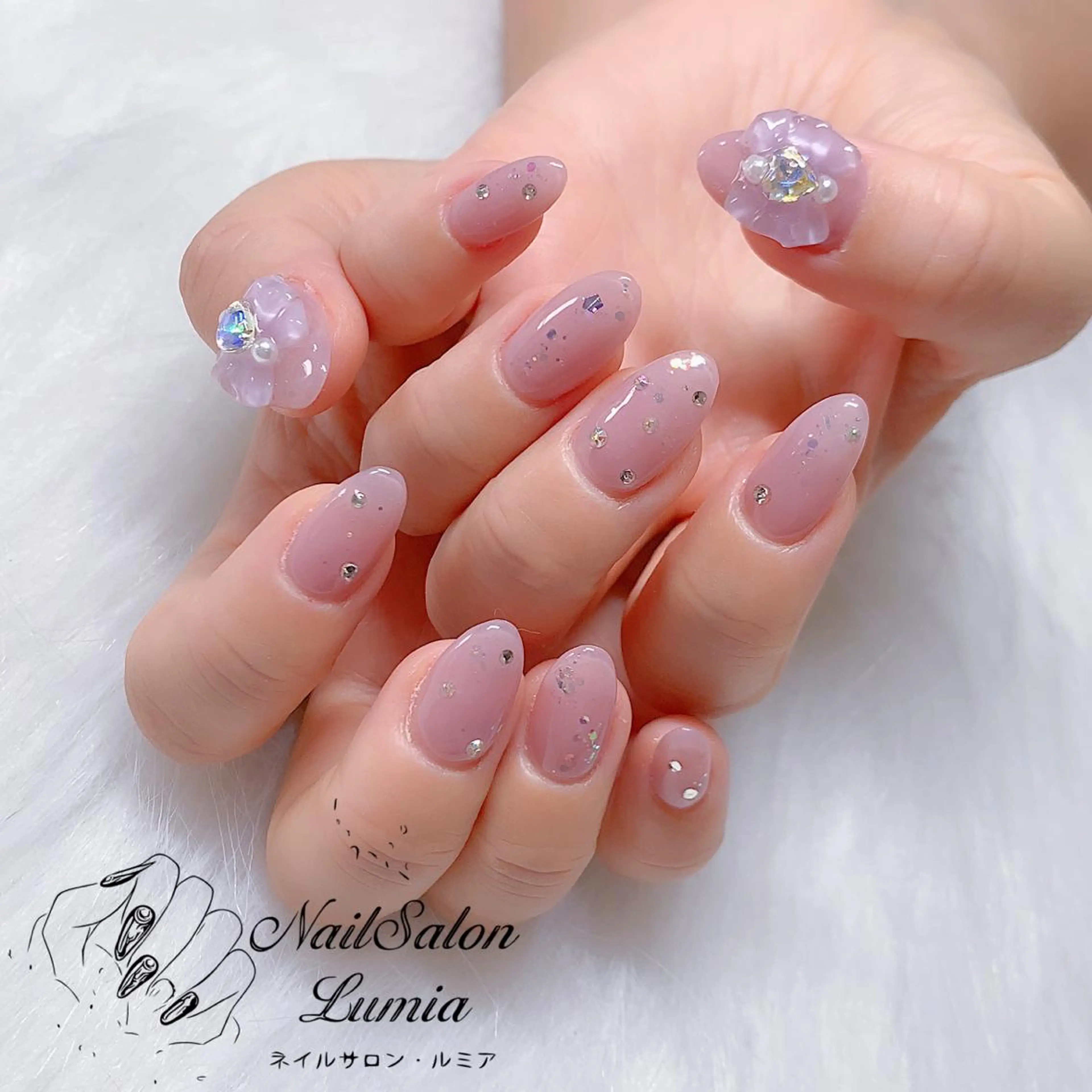 ネイル ネイルサロン ルミア Lumia 店長のネイルデザイン