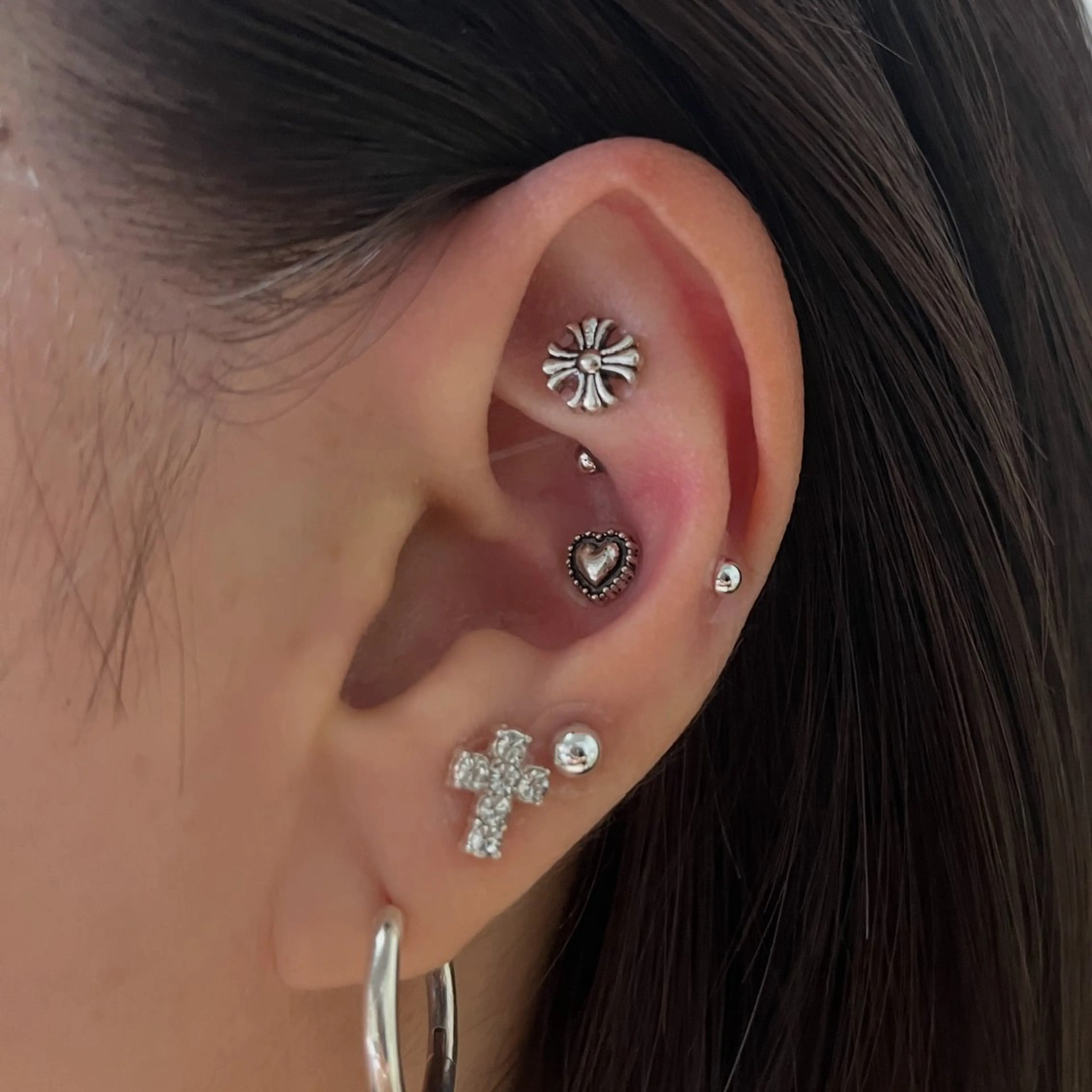 耳ツボジュエリー💎👂両耳10粒の写真