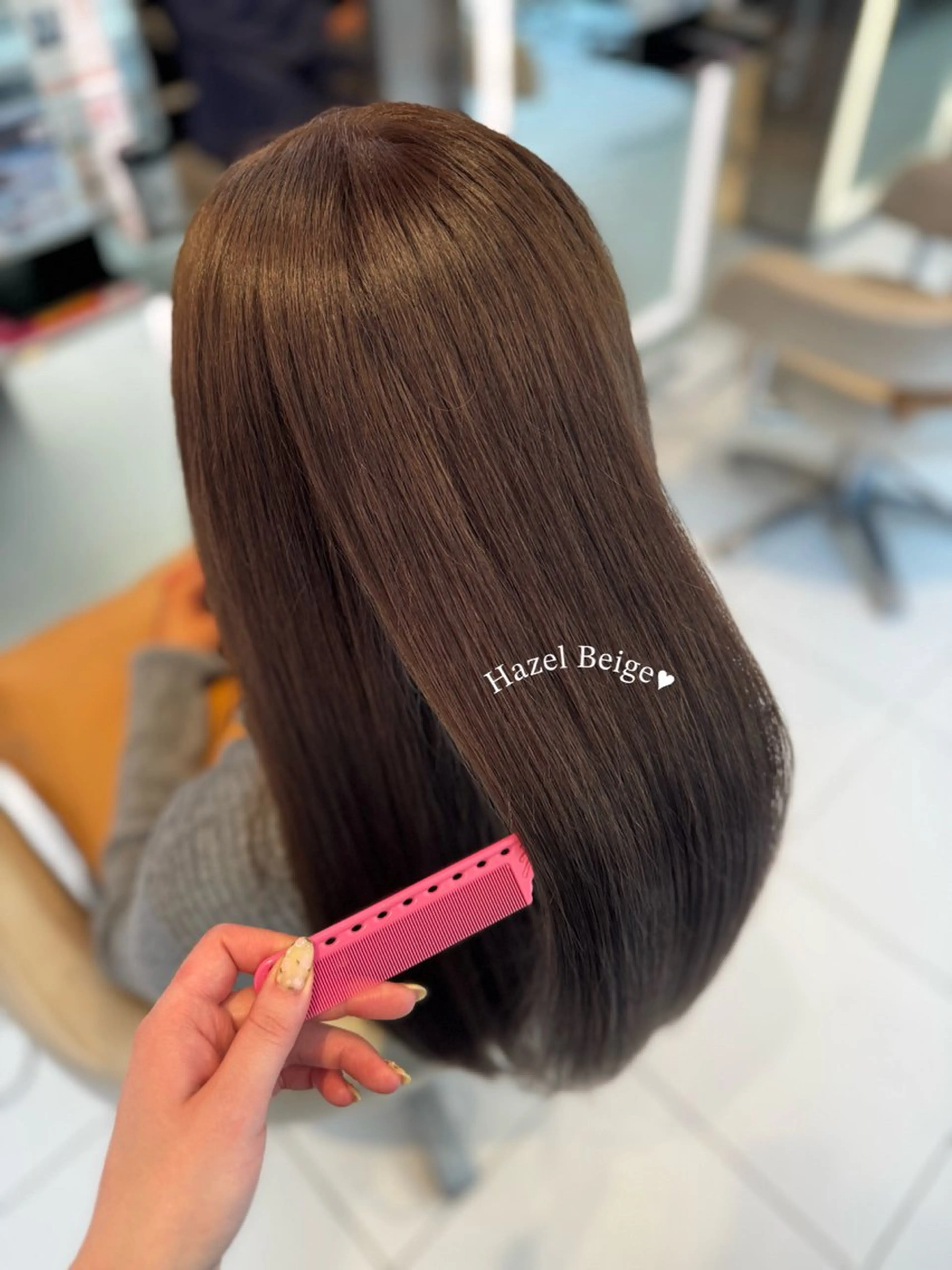 ロング カラー ヘアカラー トリートメント luludi by APHRODITE GINZA所属・🤍たむら みなみ 銀座🤍のヘアスタイル