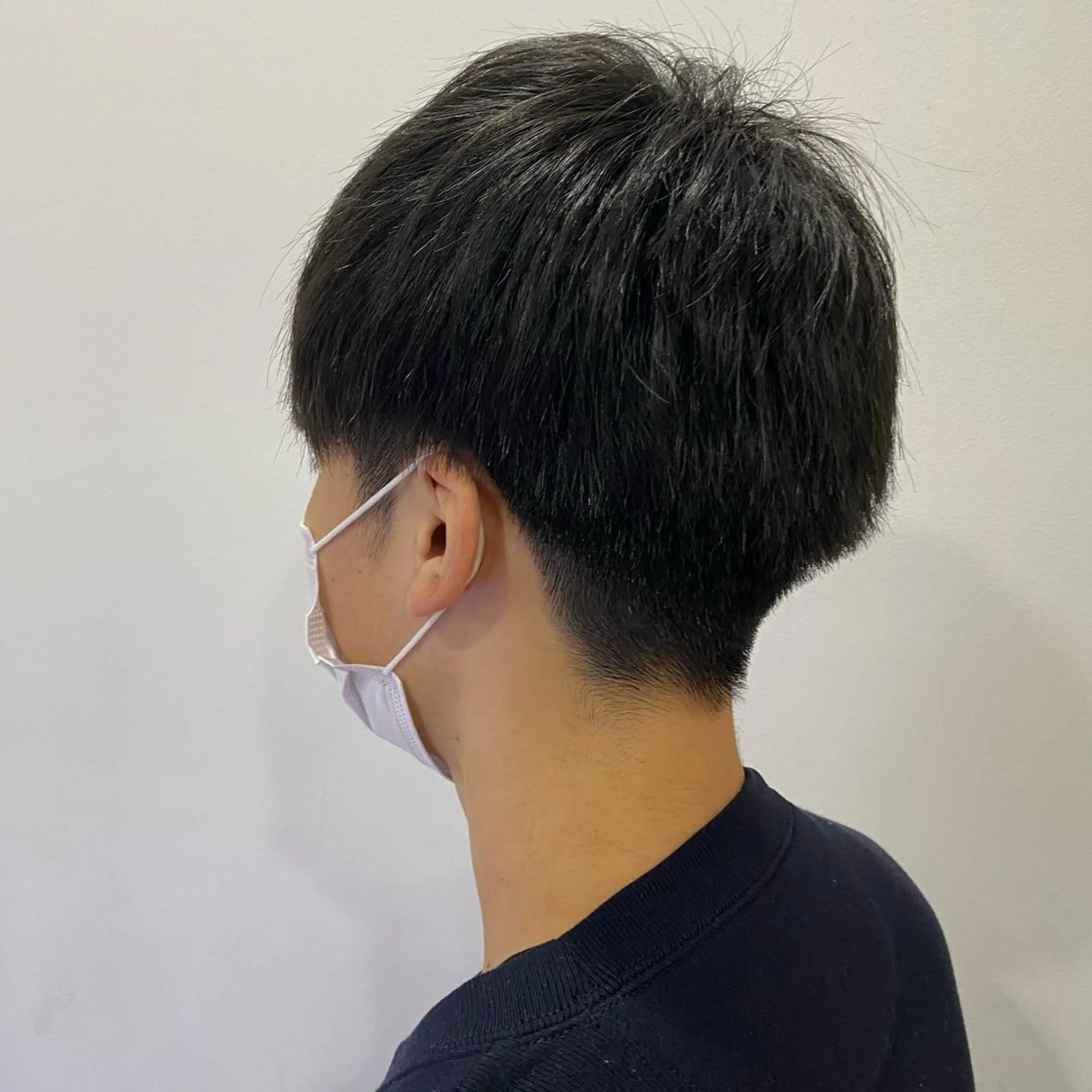 ショート メンズ カット 酸スト/フェザー パーマ/三谷海斗のヘアスタイル