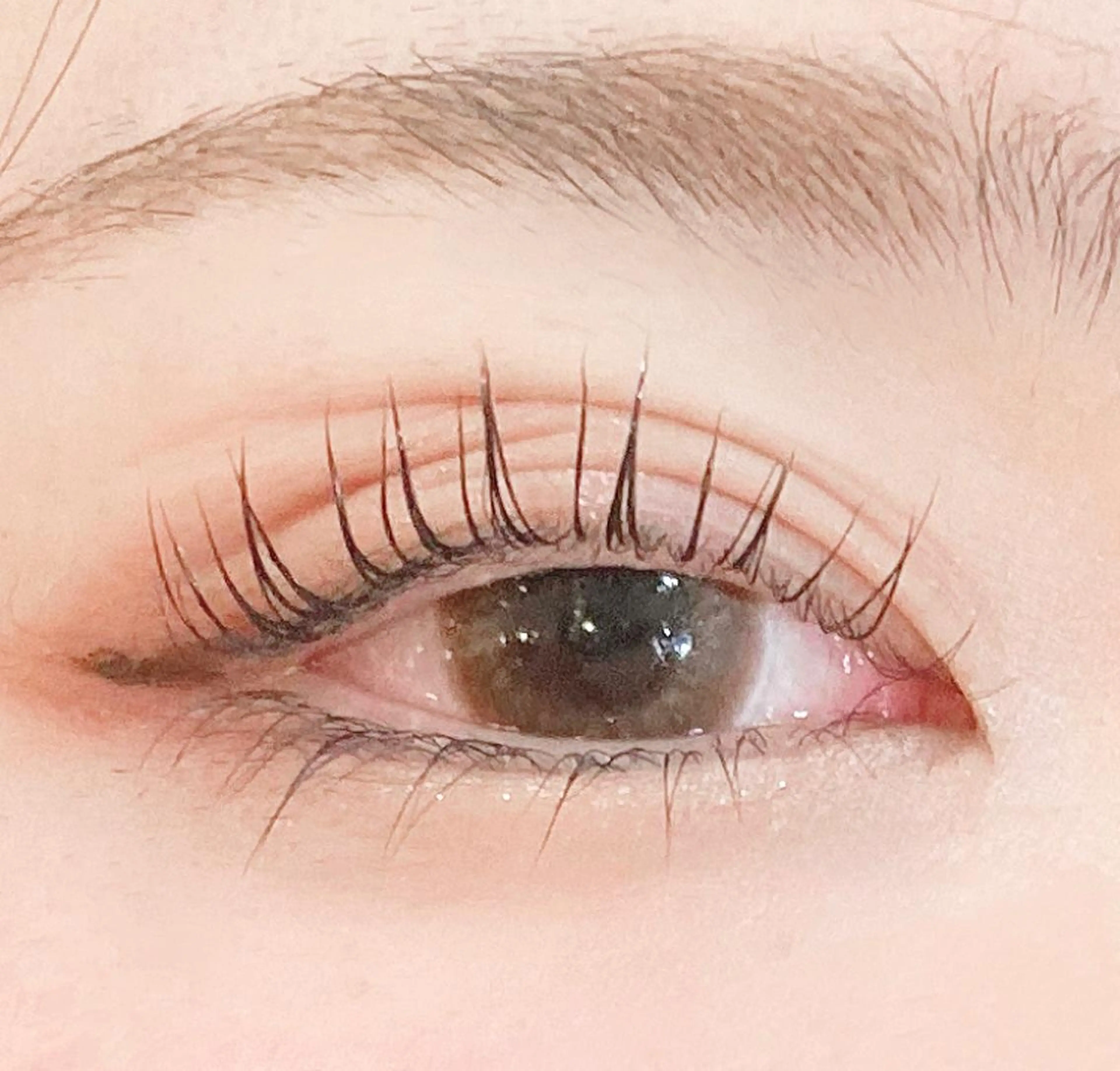 マツエク・マツパ 下まつげエクステ 一重×まつ毛パーマ マツパ 武田 楓のマツエク・マツパデザイン