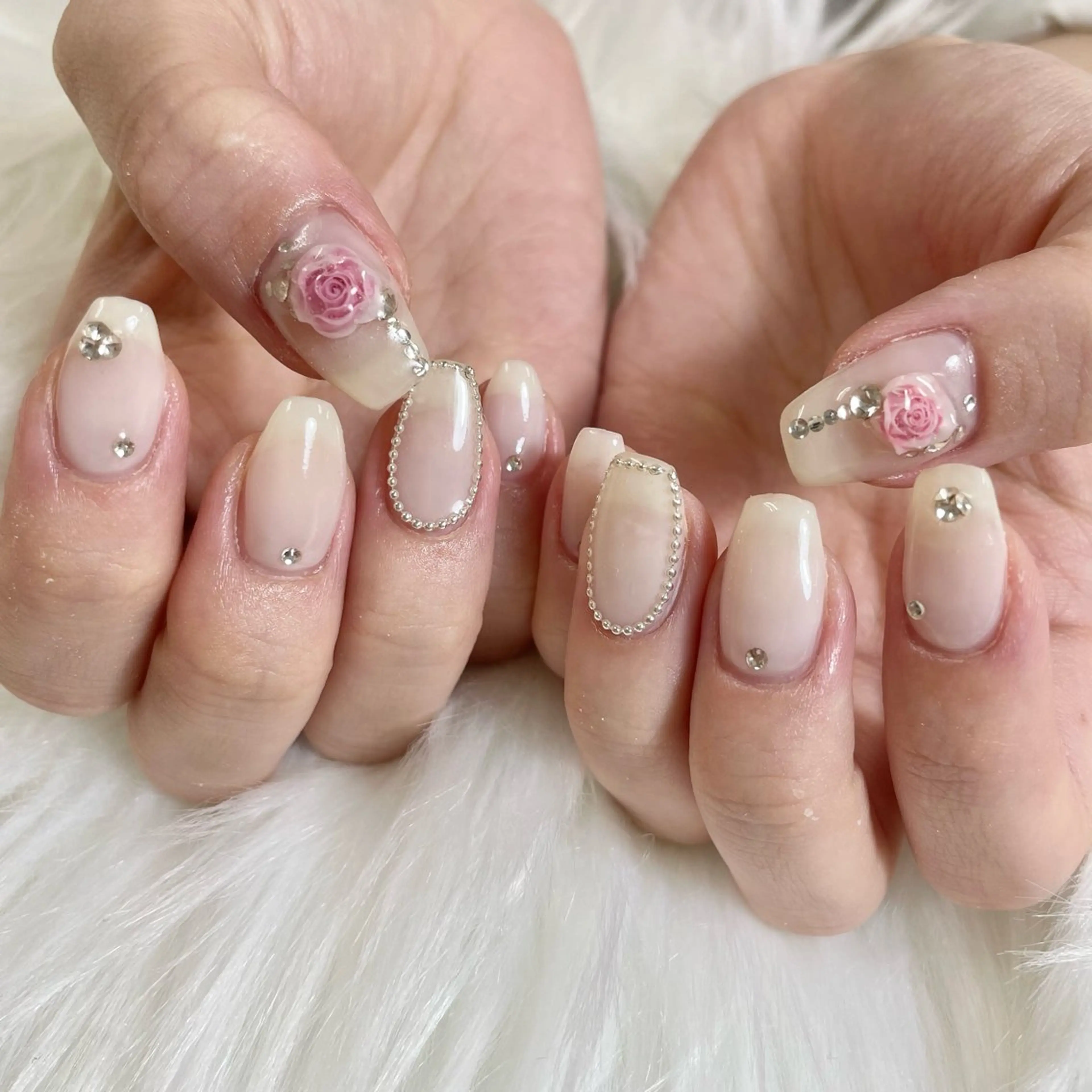 ネイル ハンドネイル フットネイル 🎀AYAKO 🎀中韓ネイルのネイルデザイン