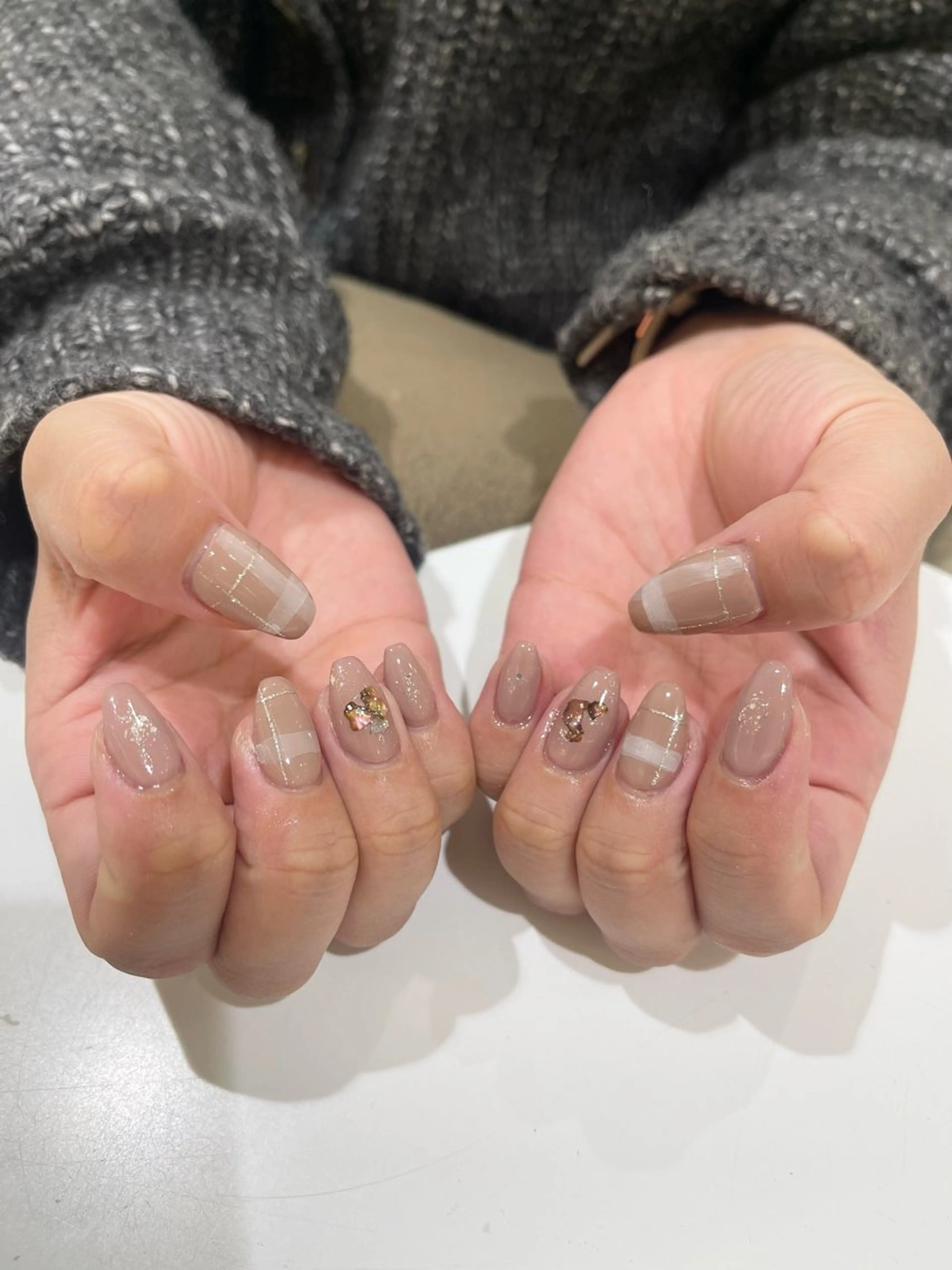 ネイル 🐶 🐾のネイルデザイン