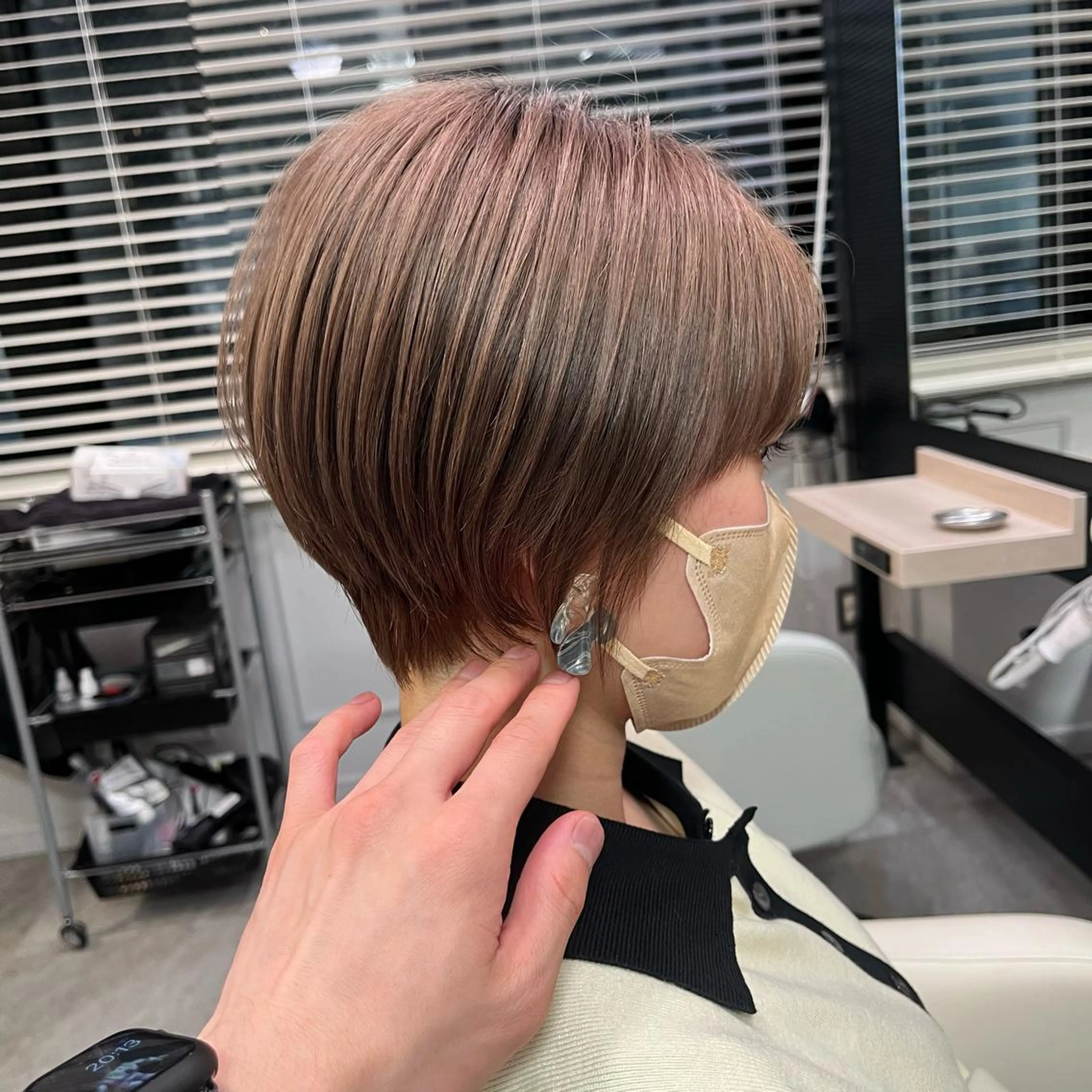 ショート カラー ボブ& 髪質改善FUMIYAのヘアスタイル