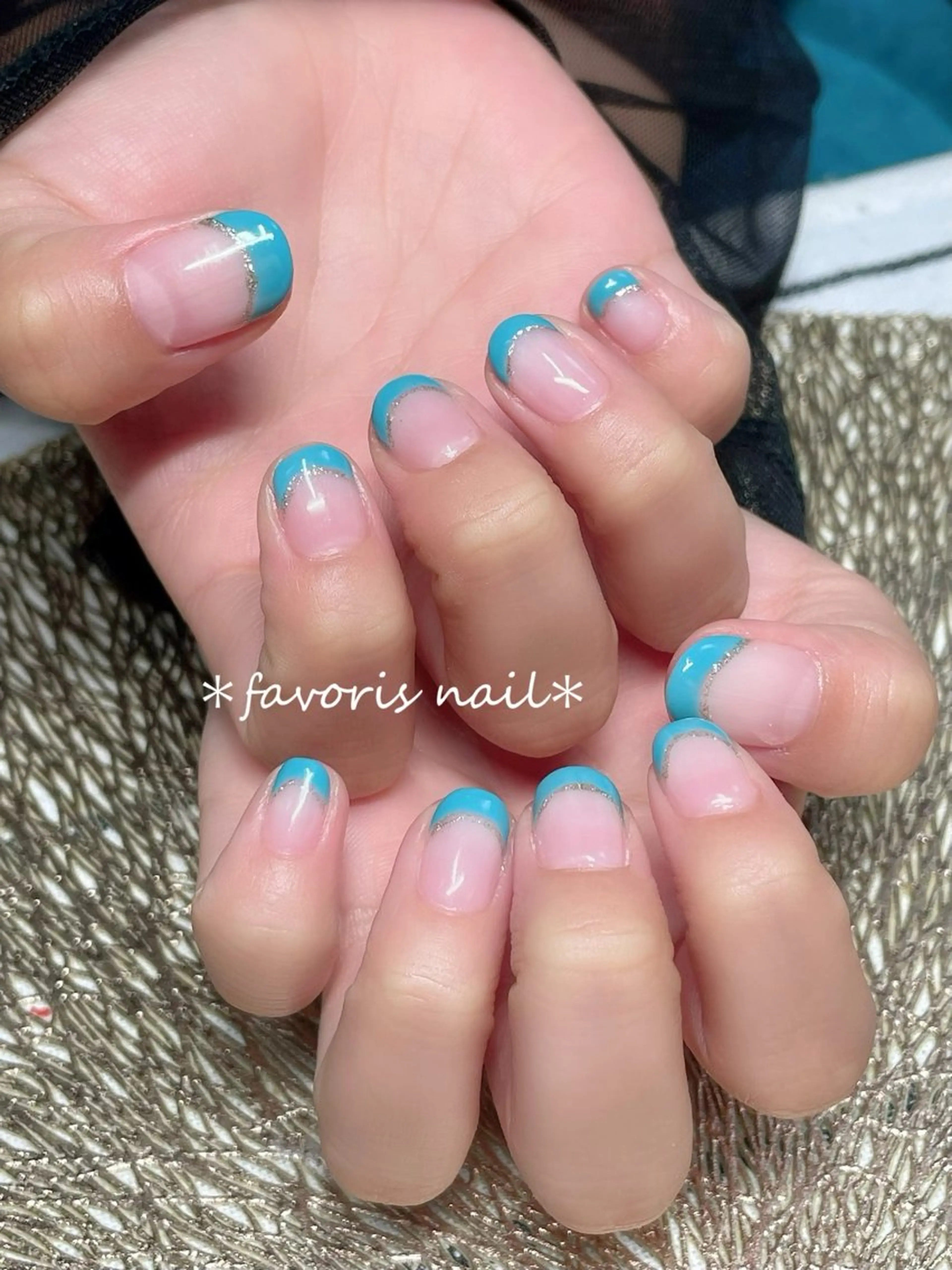 ネイル フレンチネイル favoris nail🌼のネイルデザイン