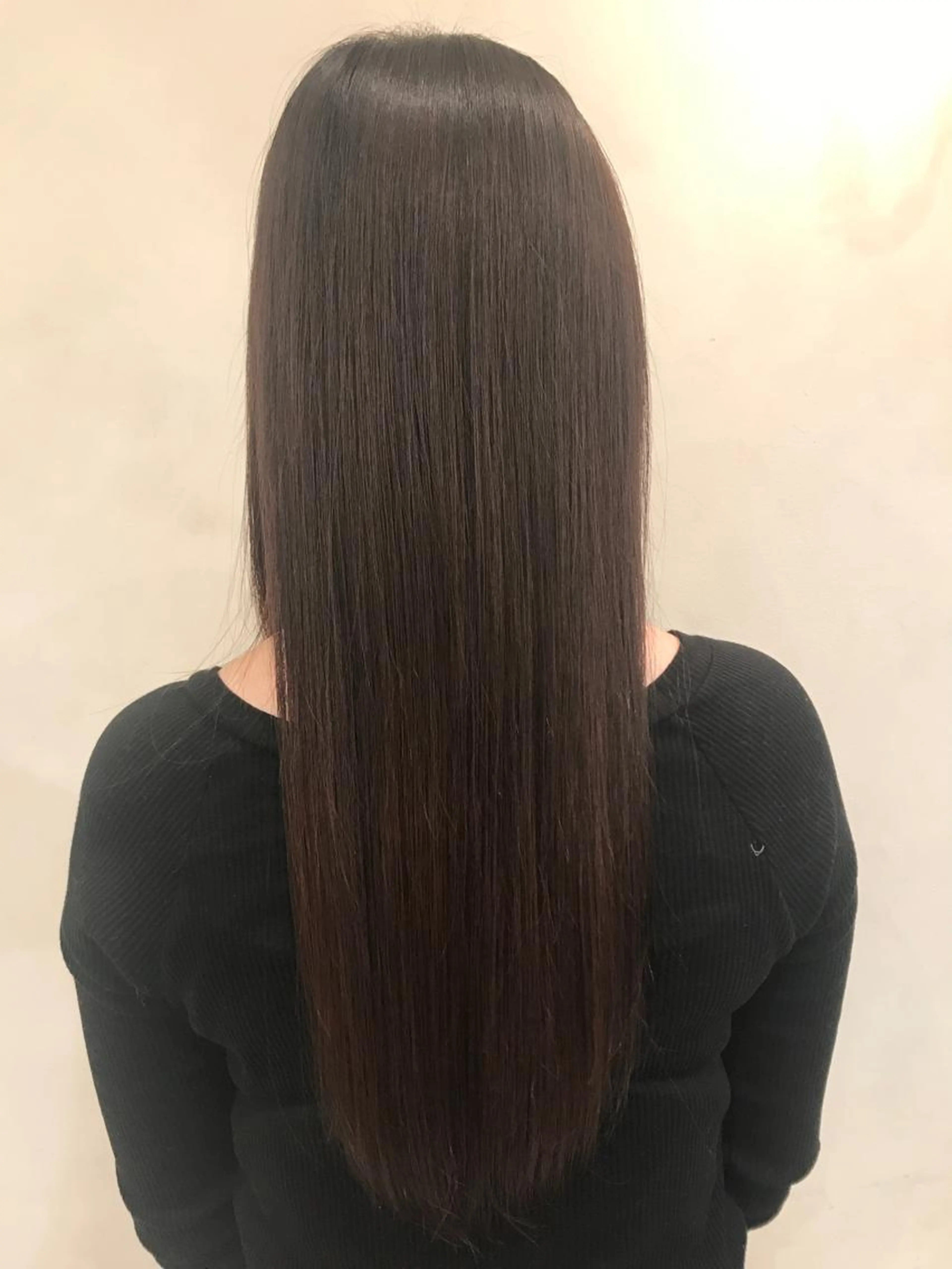 【サラサラ⭐️】【トリートメント付き】縮毛矯正×カット☘️の写真