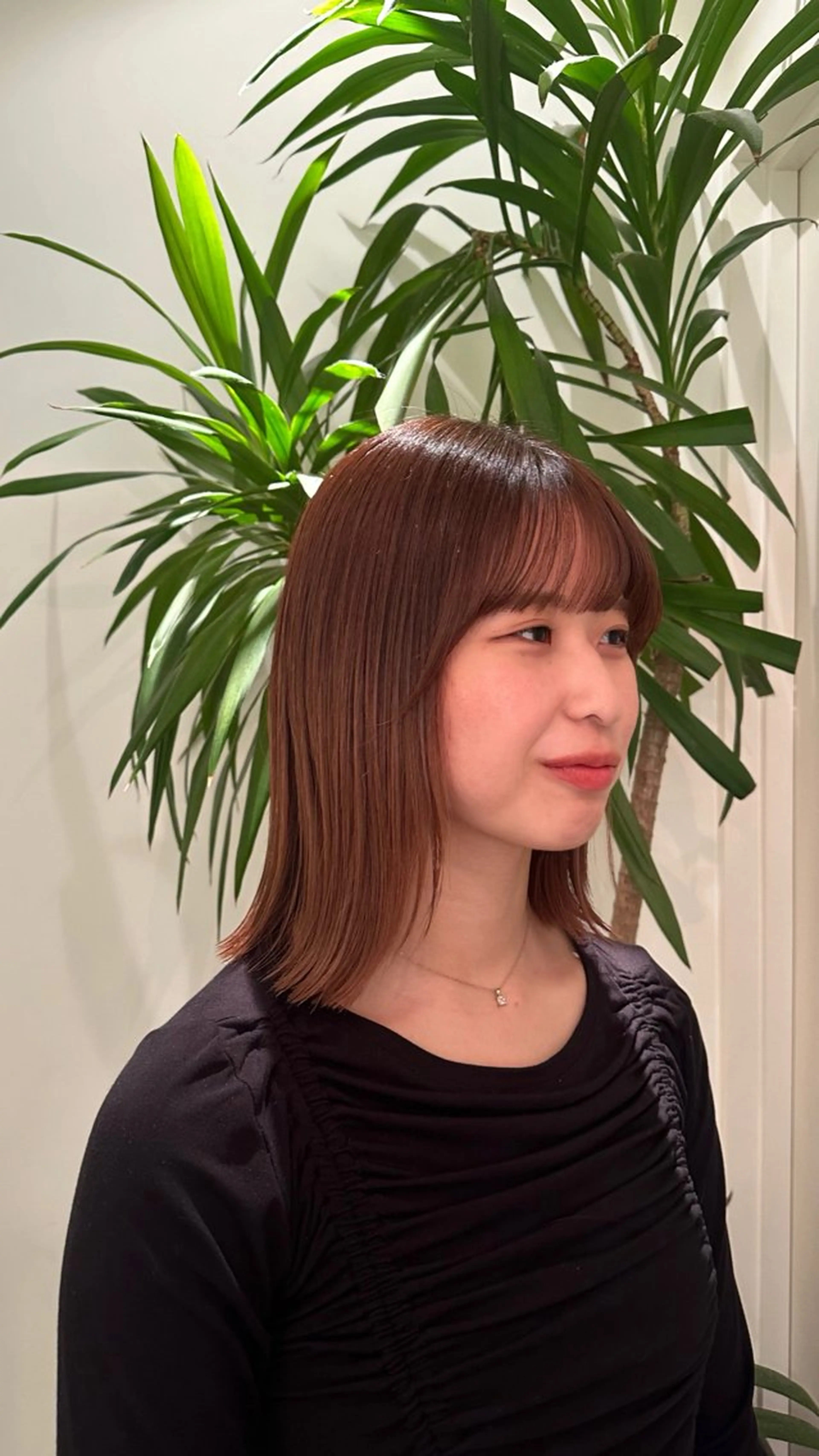 ミディアム hinako 🍒のヘアスタイル