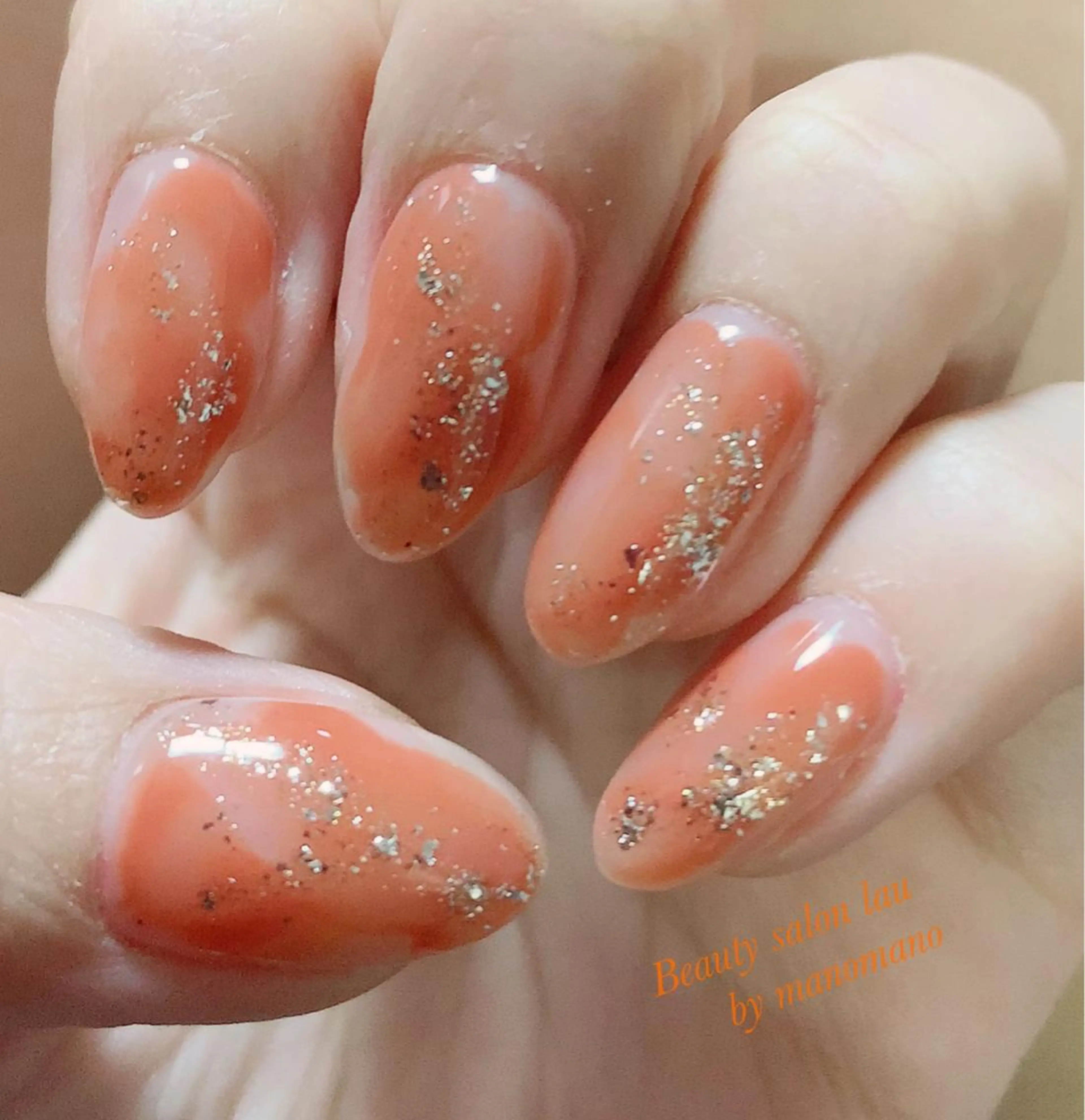 ネイル ラウバイマノマノ なかざとのネイルデザイン