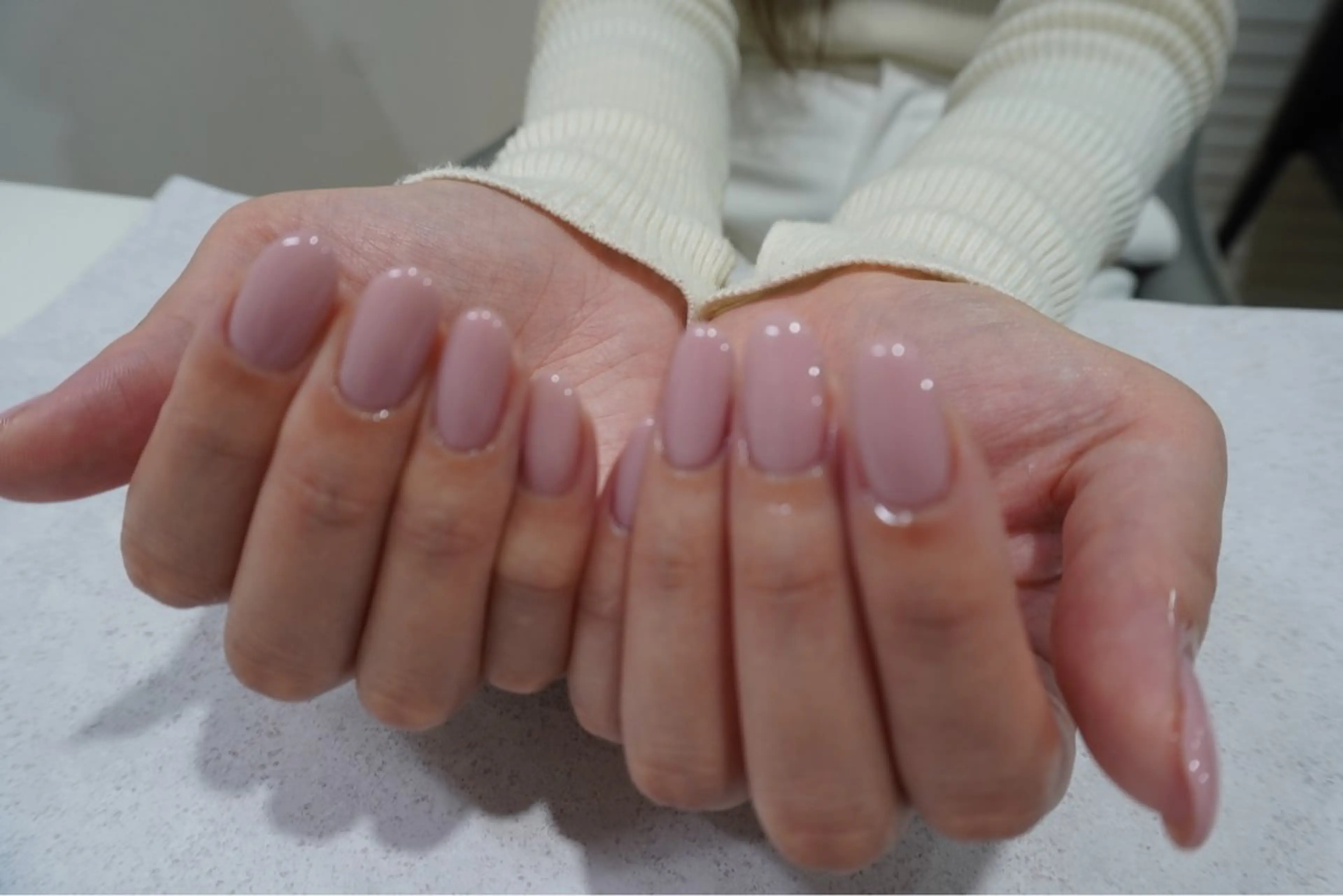 ネイル ニュアンスネイル オフィスネイル ワンカラーネイル シンプルネイル tete nailstudioのネイルデザイン