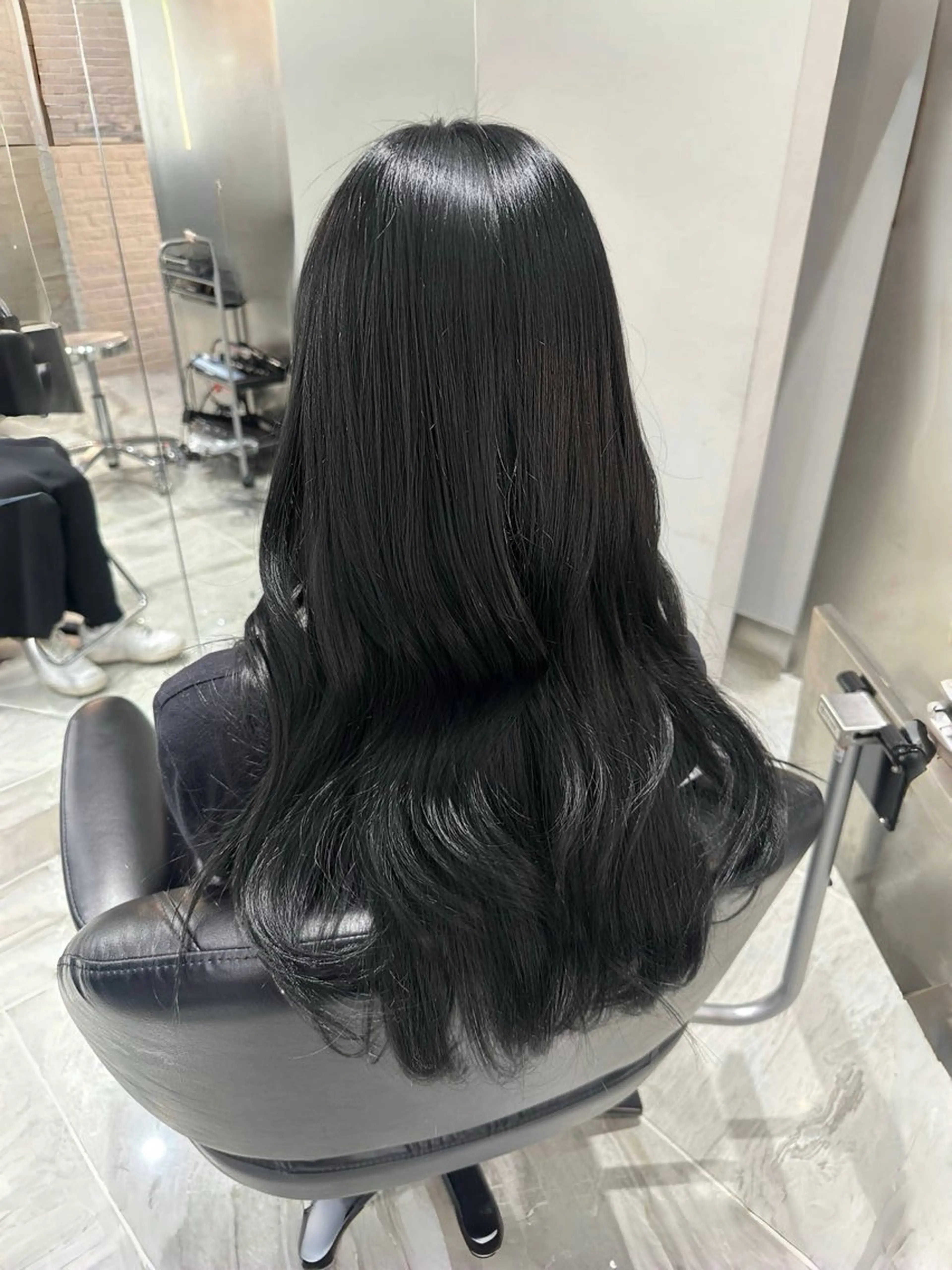 ロング カラー 韓国ヘア🎀艶髪 RISAのヘアスタイル