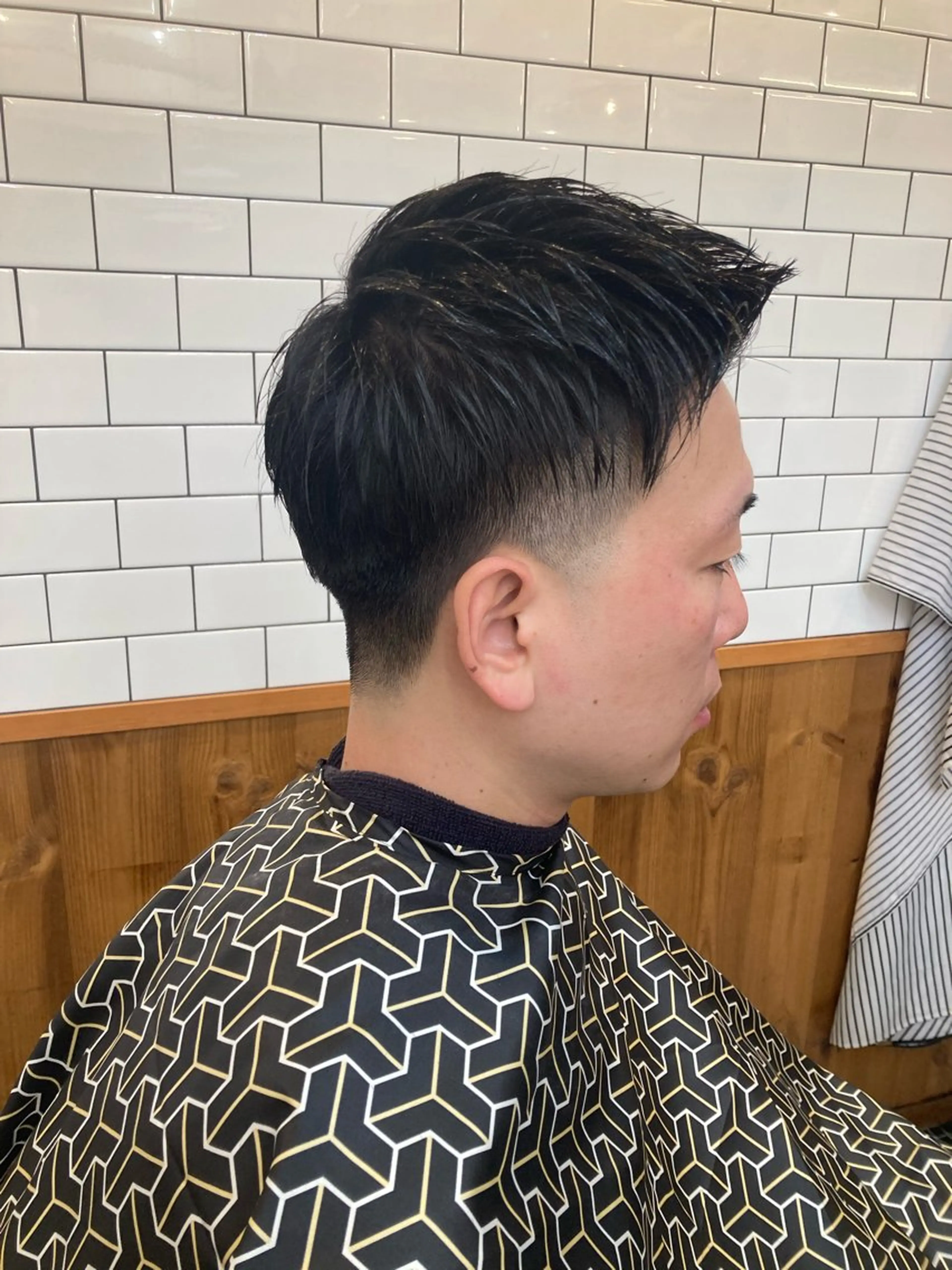 ショート メンズパーマ メンズカットYUKIのヘアスタイル