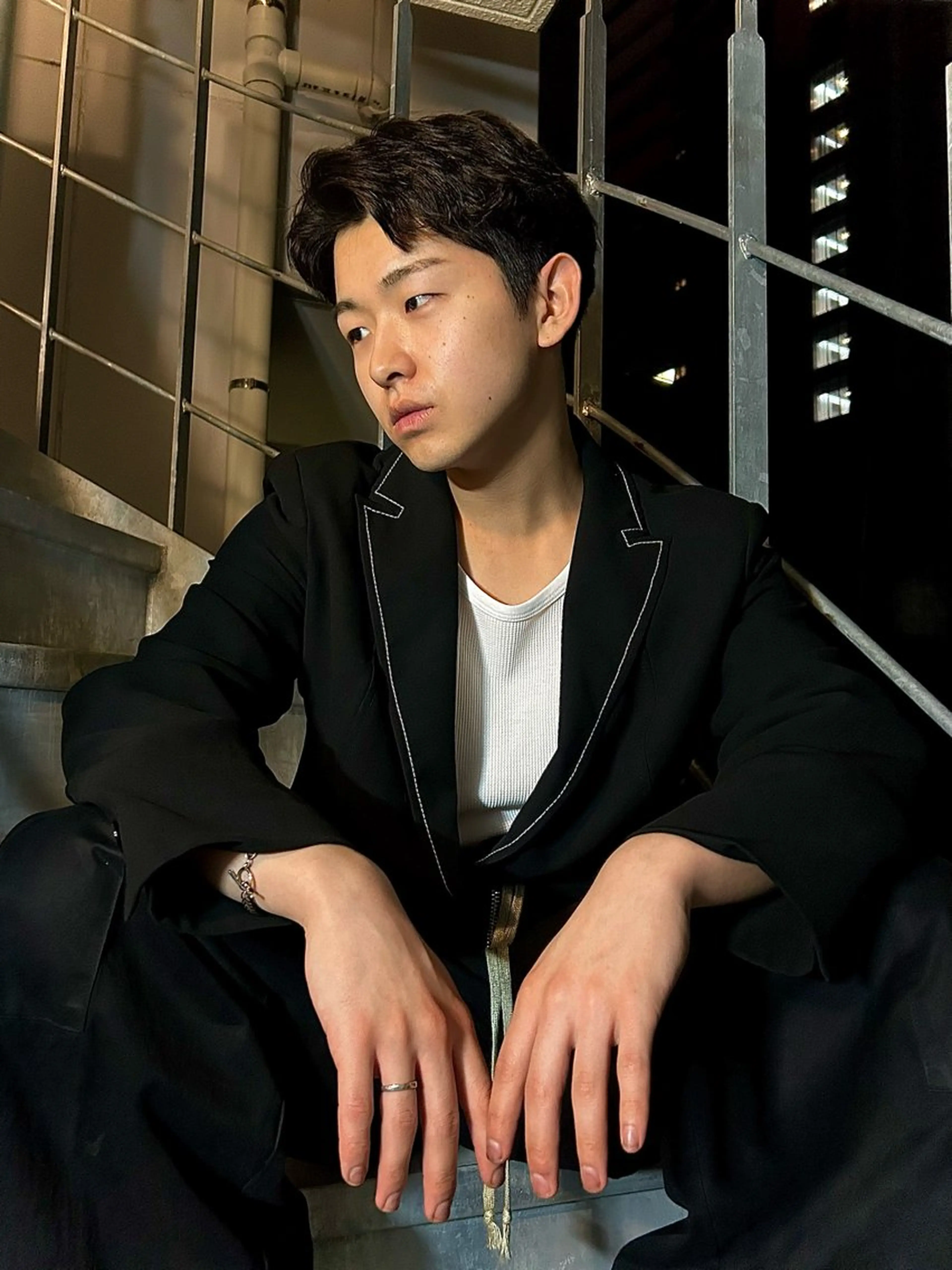 メンズ あずまりんの/メンズ /ホワイトベージュのヘアスタイル