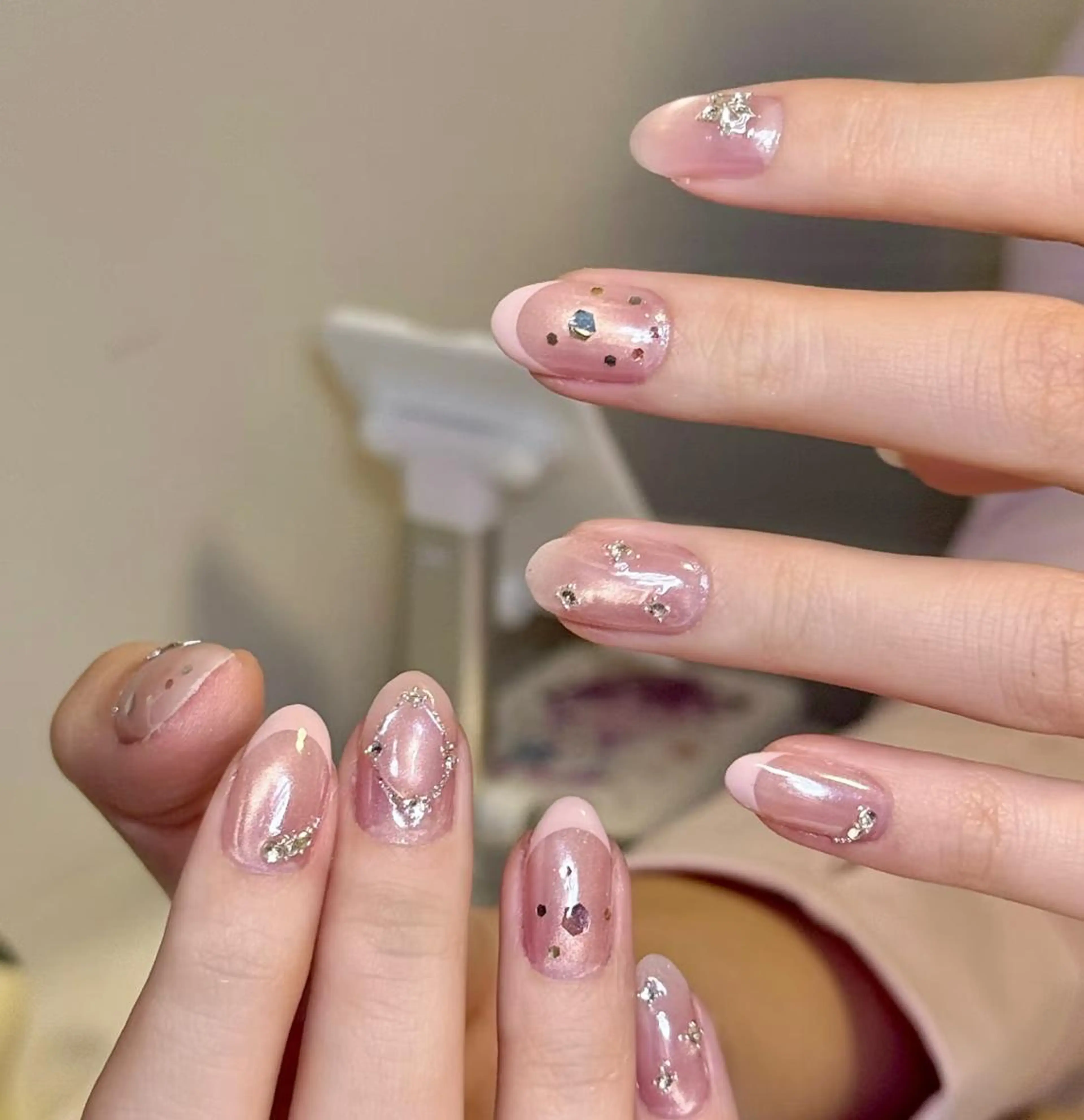 ネイル ハンドネイル ハンドケア 🍑 momo_nailのネイルデザイン