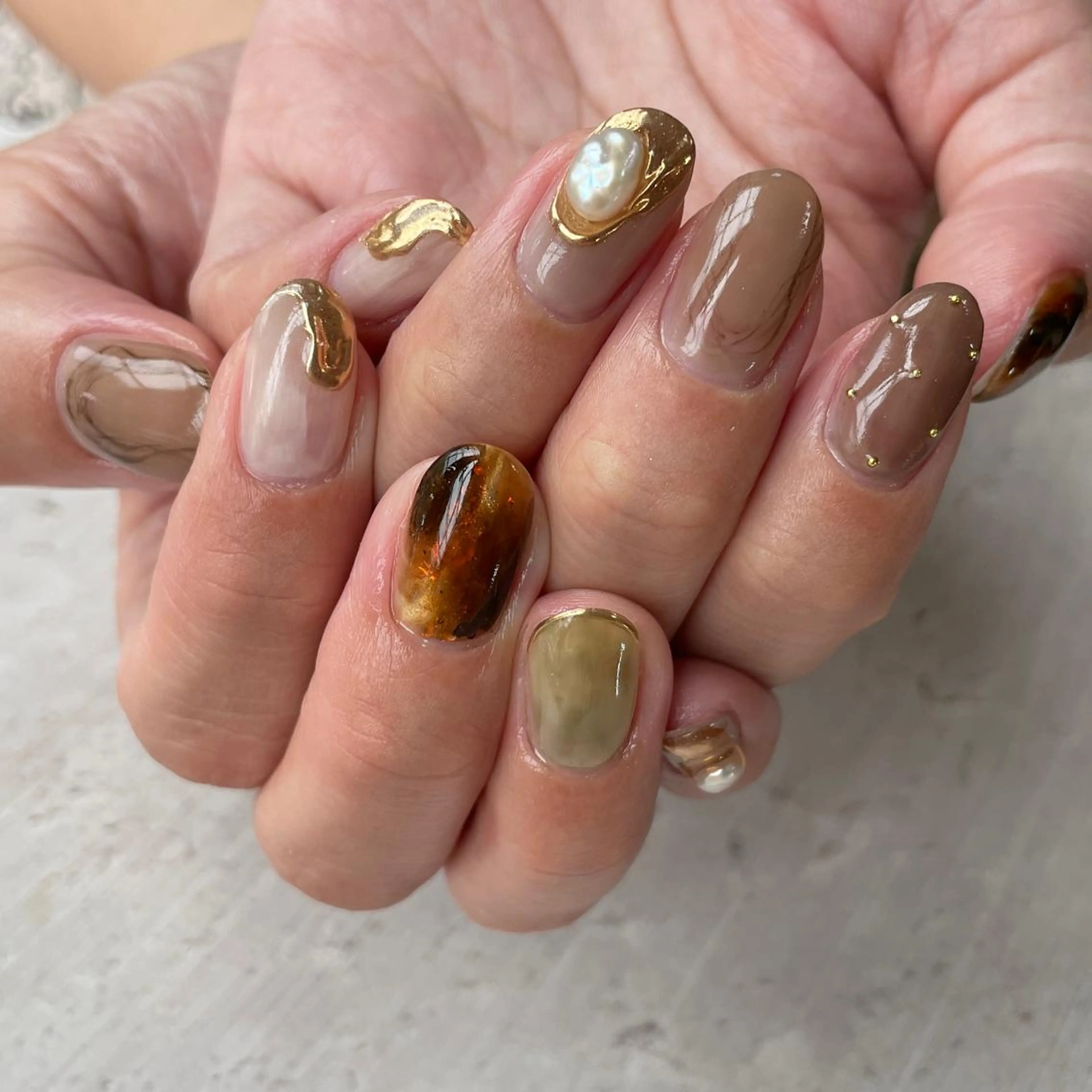 【minimo限定】持ち込みOK⭐︎10本長さ出しも◎ストーンもパーツもつけ放題⭐︎フリーデザインコースの写真