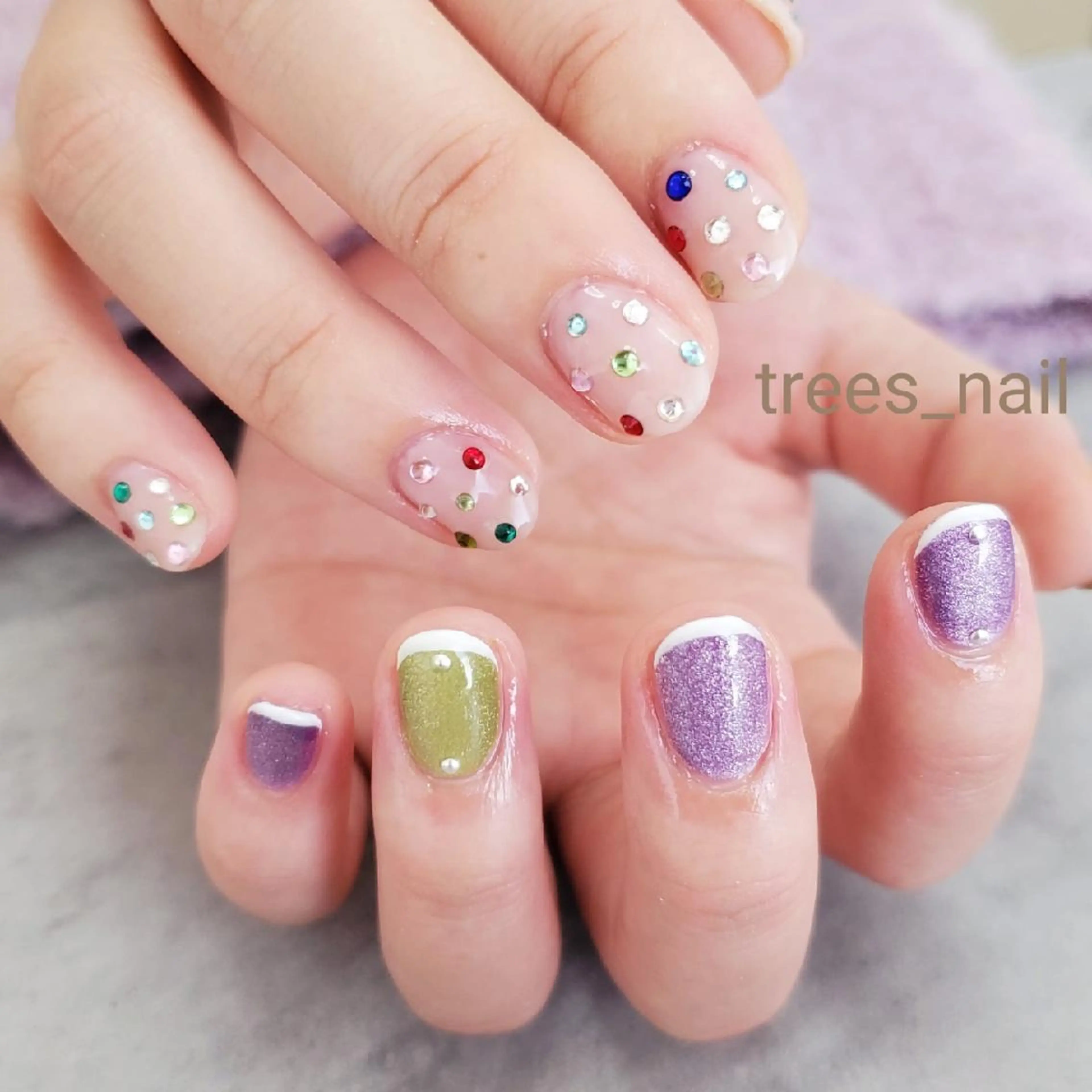 ネイル trees_ nailのネイルデザイン