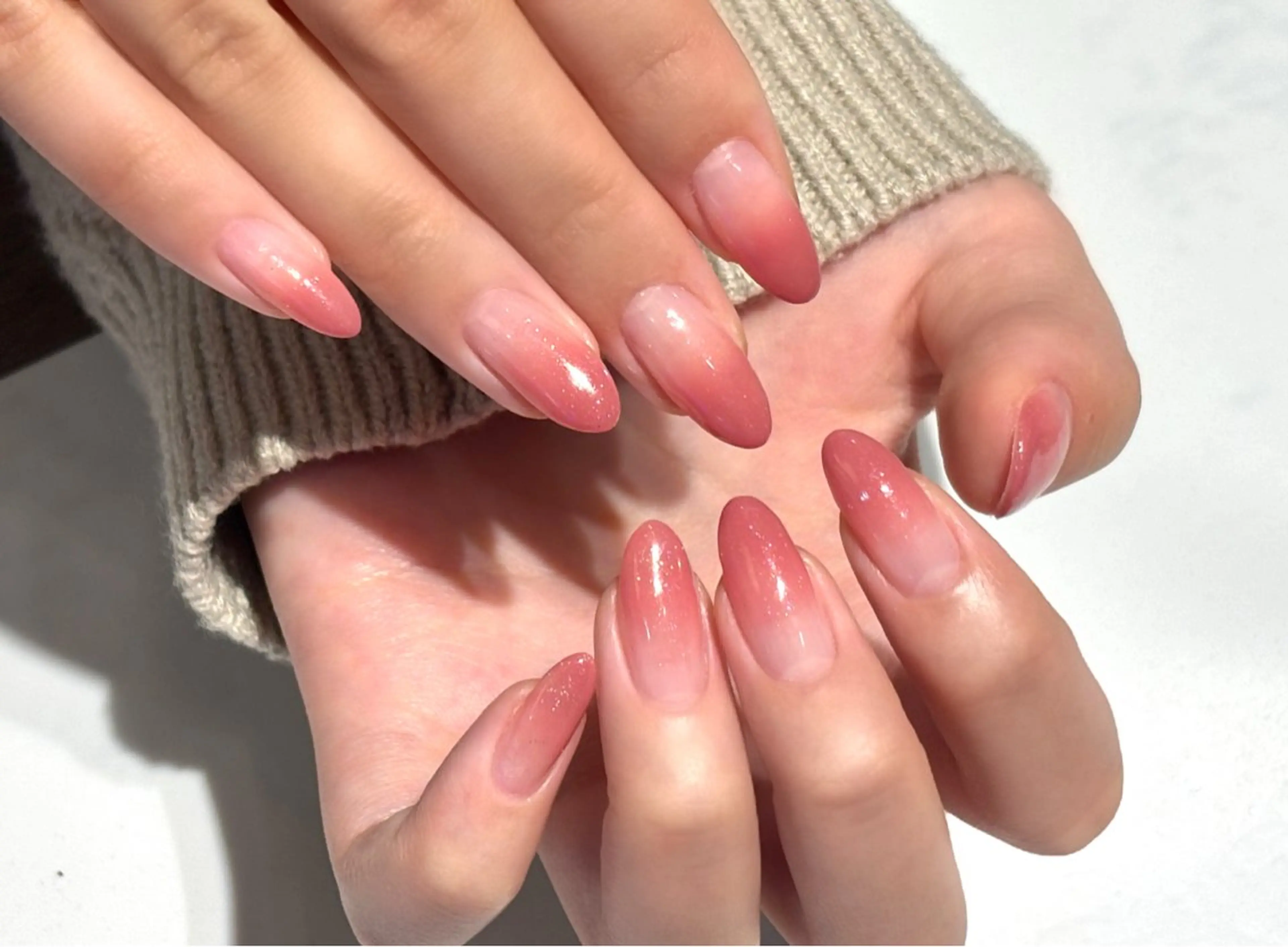 ハンドジェルネイルオフありワンカラー💅🏻✨限定3名様ラメ〇マグネット不可の写真