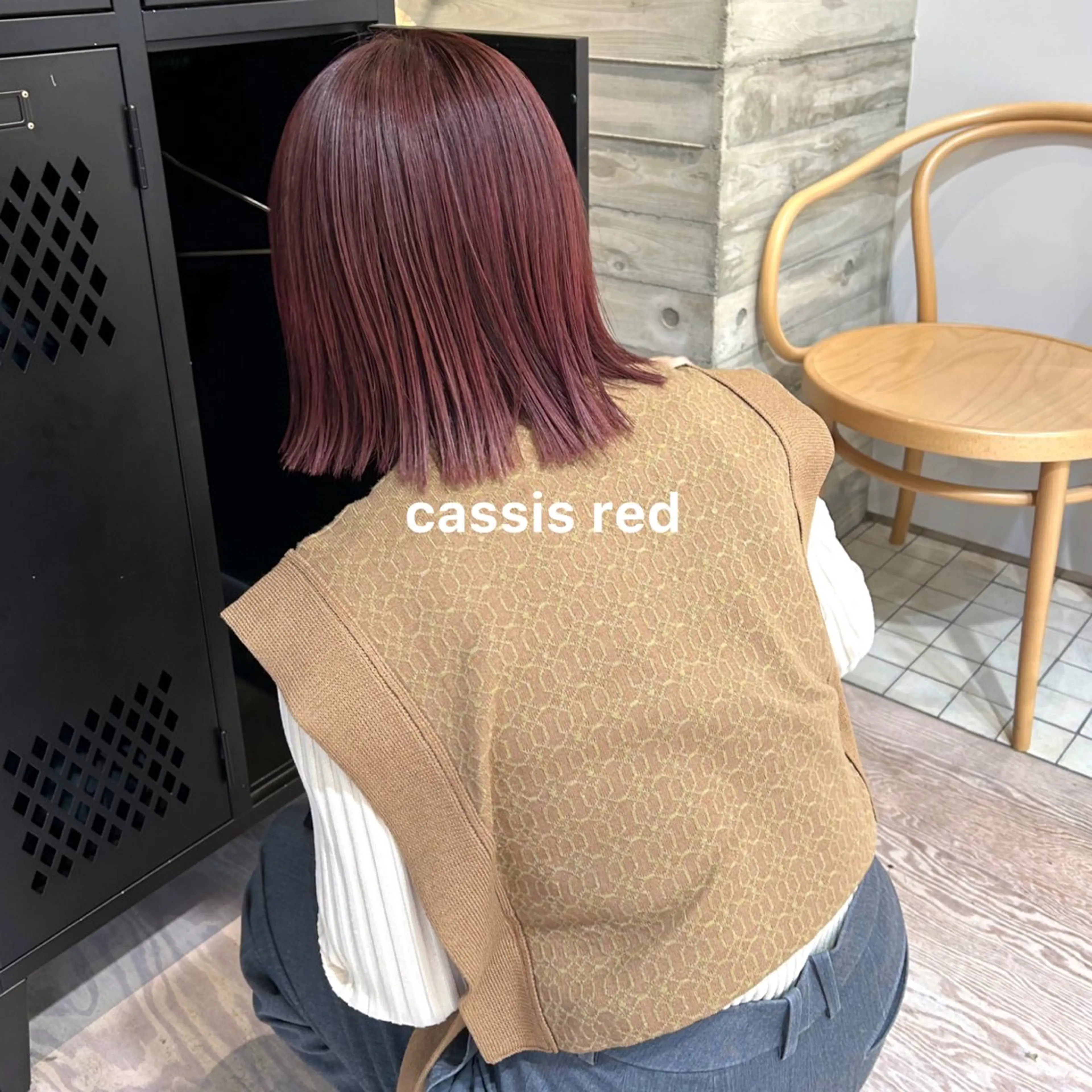 カラー 暖色カラー推し/ トヤエリコのヘアスタイル