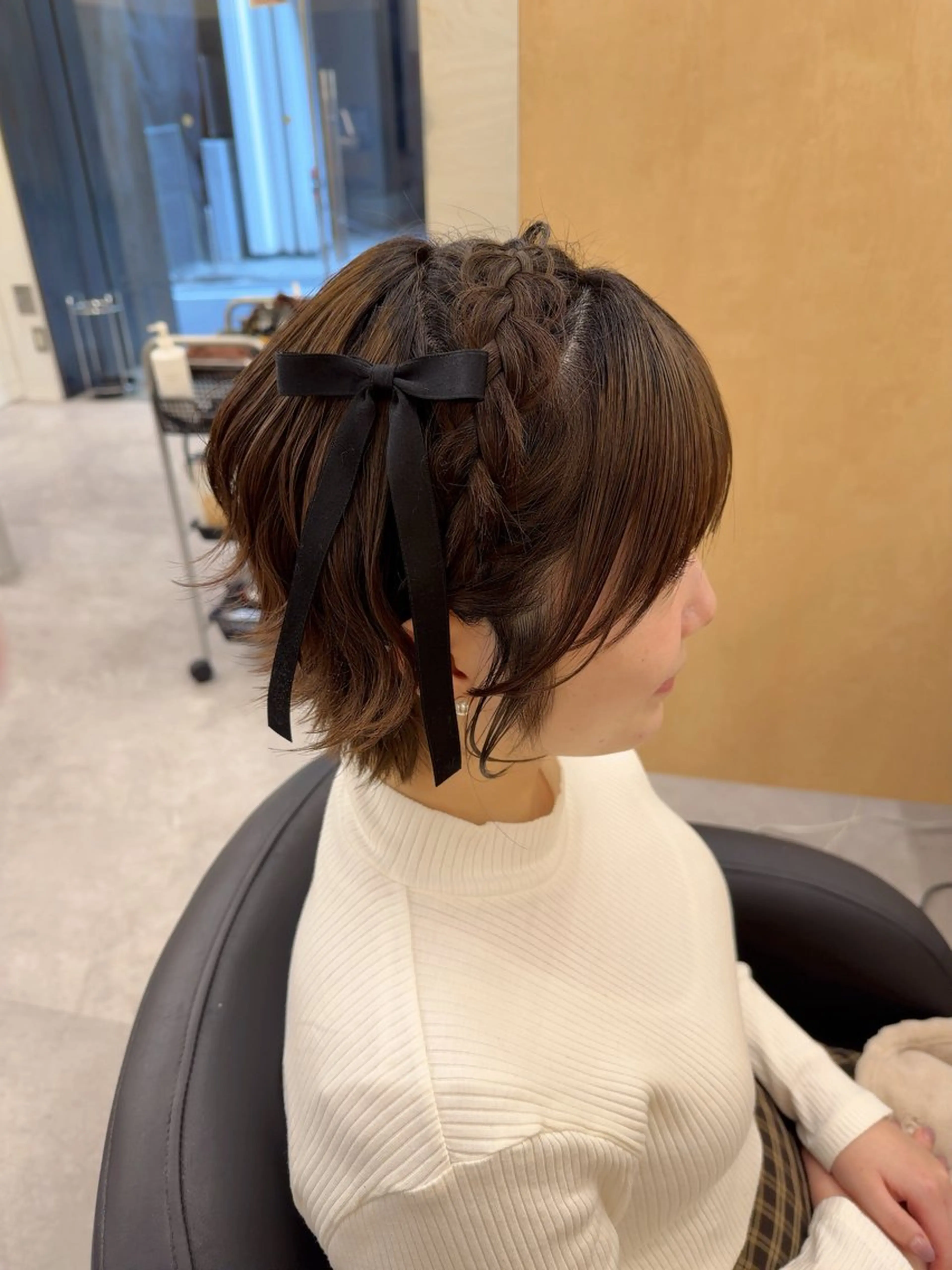 ショート ヘアセット 渋谷 OXY所属・艶髪ケア特化♦️ ありさのヘアスタイル