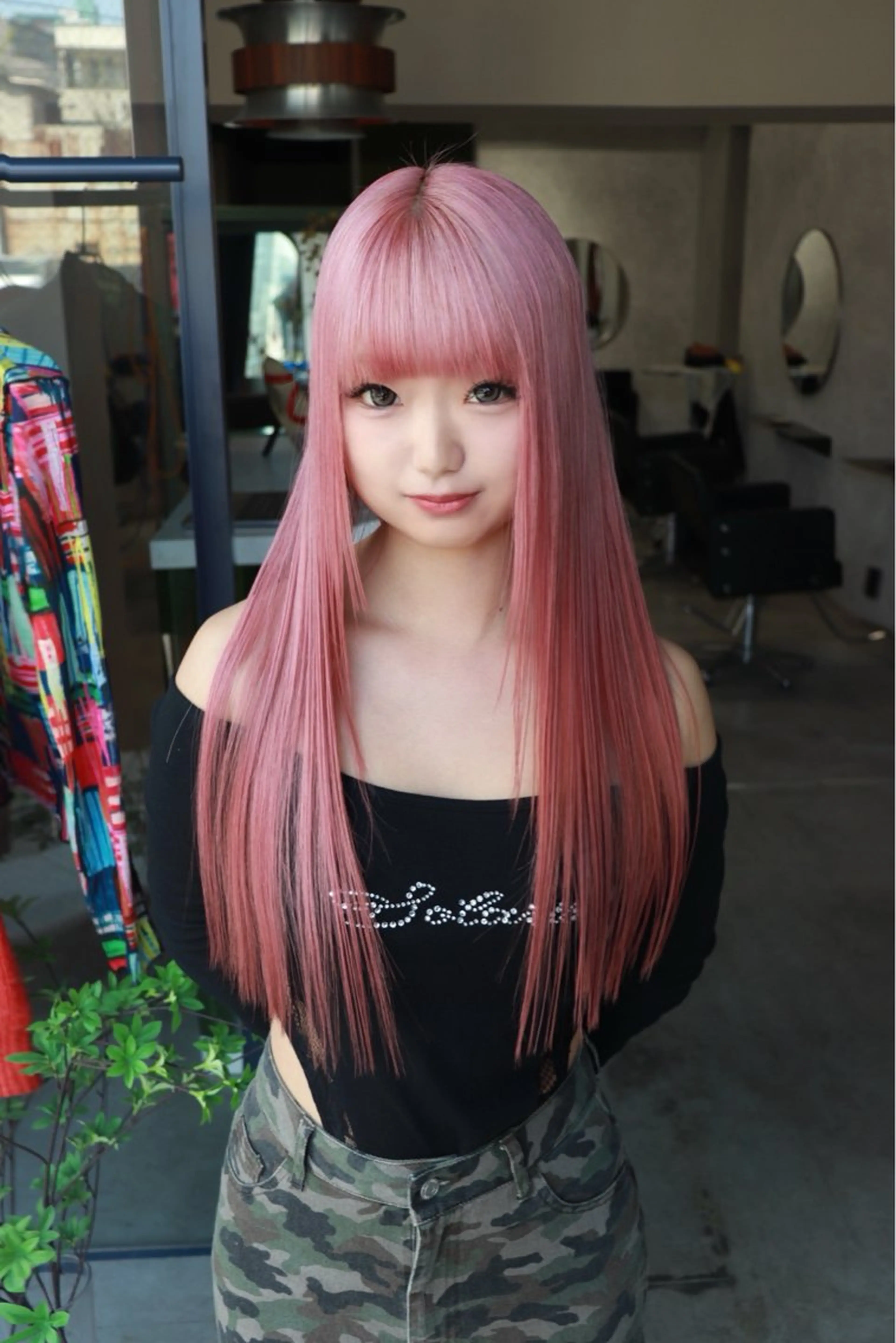 ロング カラー ヘアカラー トリートメント ヘアセット 🧡色落ちまで2度綺 麗なカラー🧡ヨシキのヘアスタイル